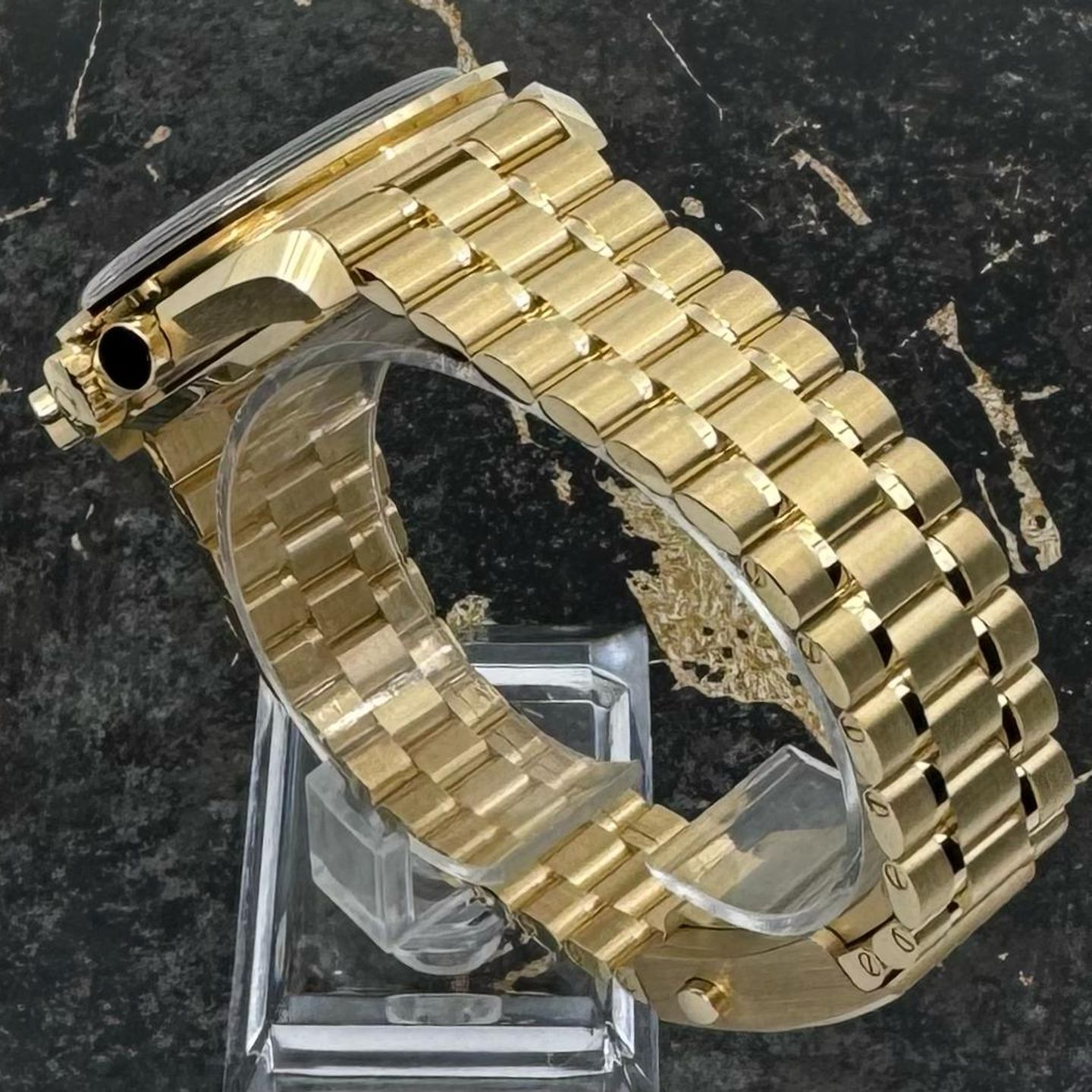 Omega Speedmaster Professional Moonwatch 310.60.42.50.10.001 (2026) - Groen wijzerplaat 42mm Geelgoud (8/8)