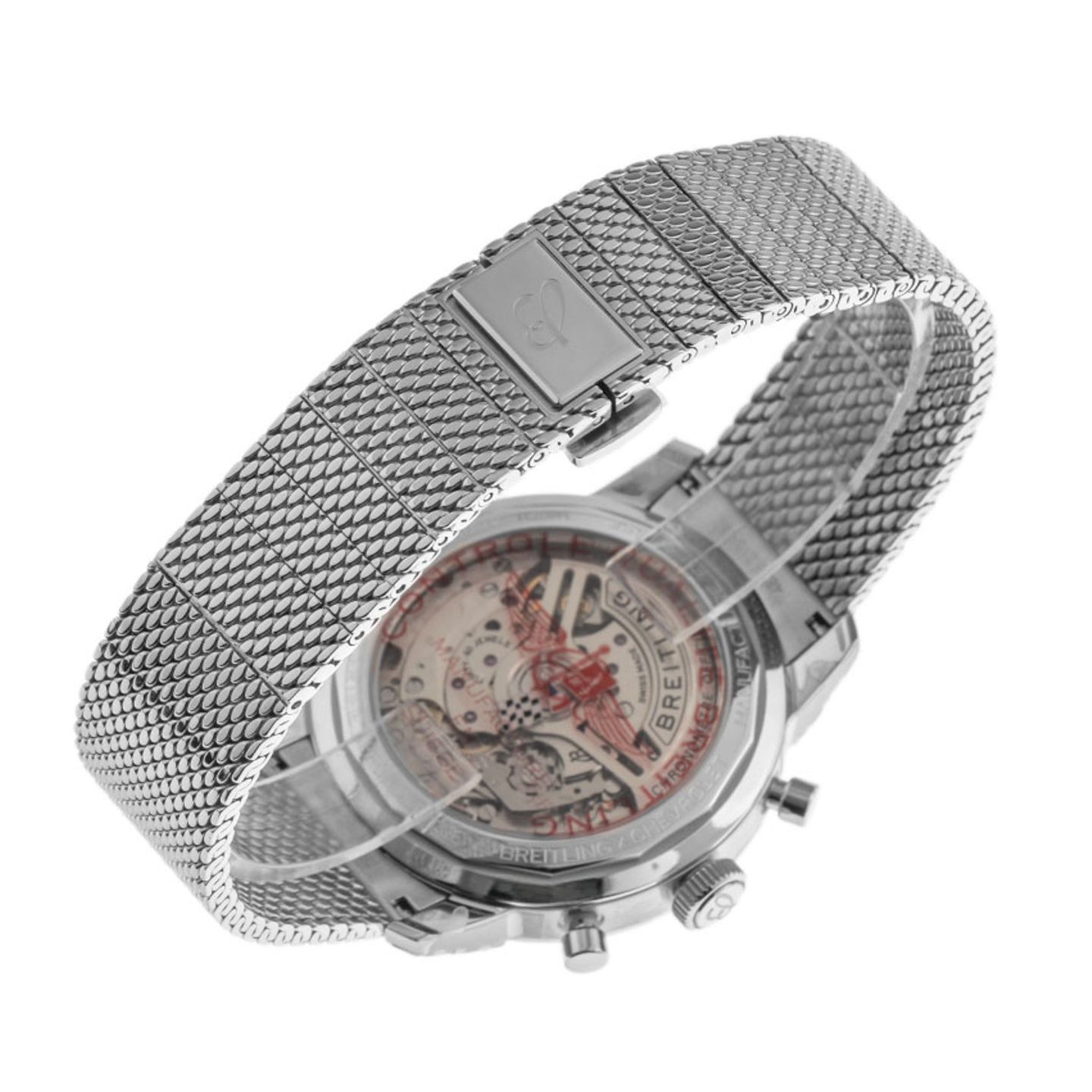 Breitling Top Time AB01761A1K1A1 (2024) - Red dial 41 mm Steel case (6/6)