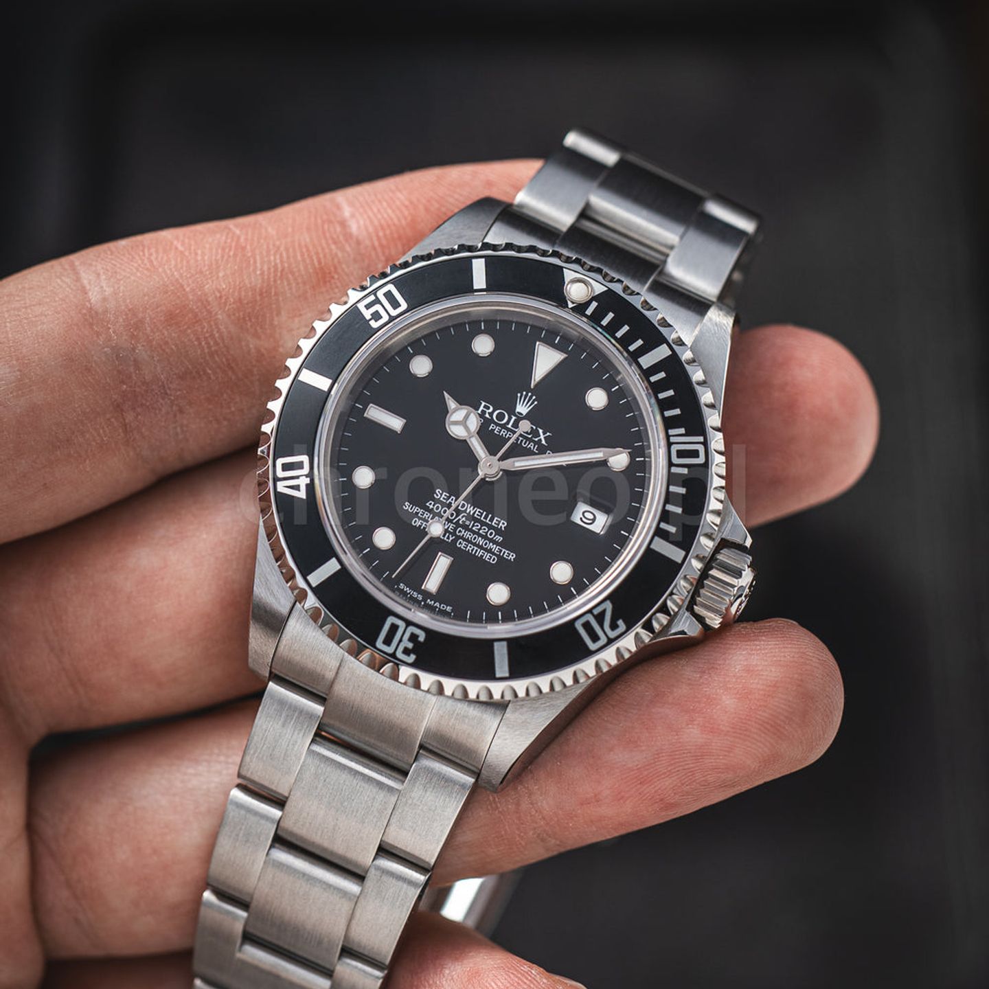 Rolex Sea-Dweller 4000 16600 (2006) - Black dial 40 mm Steel case (2/8)