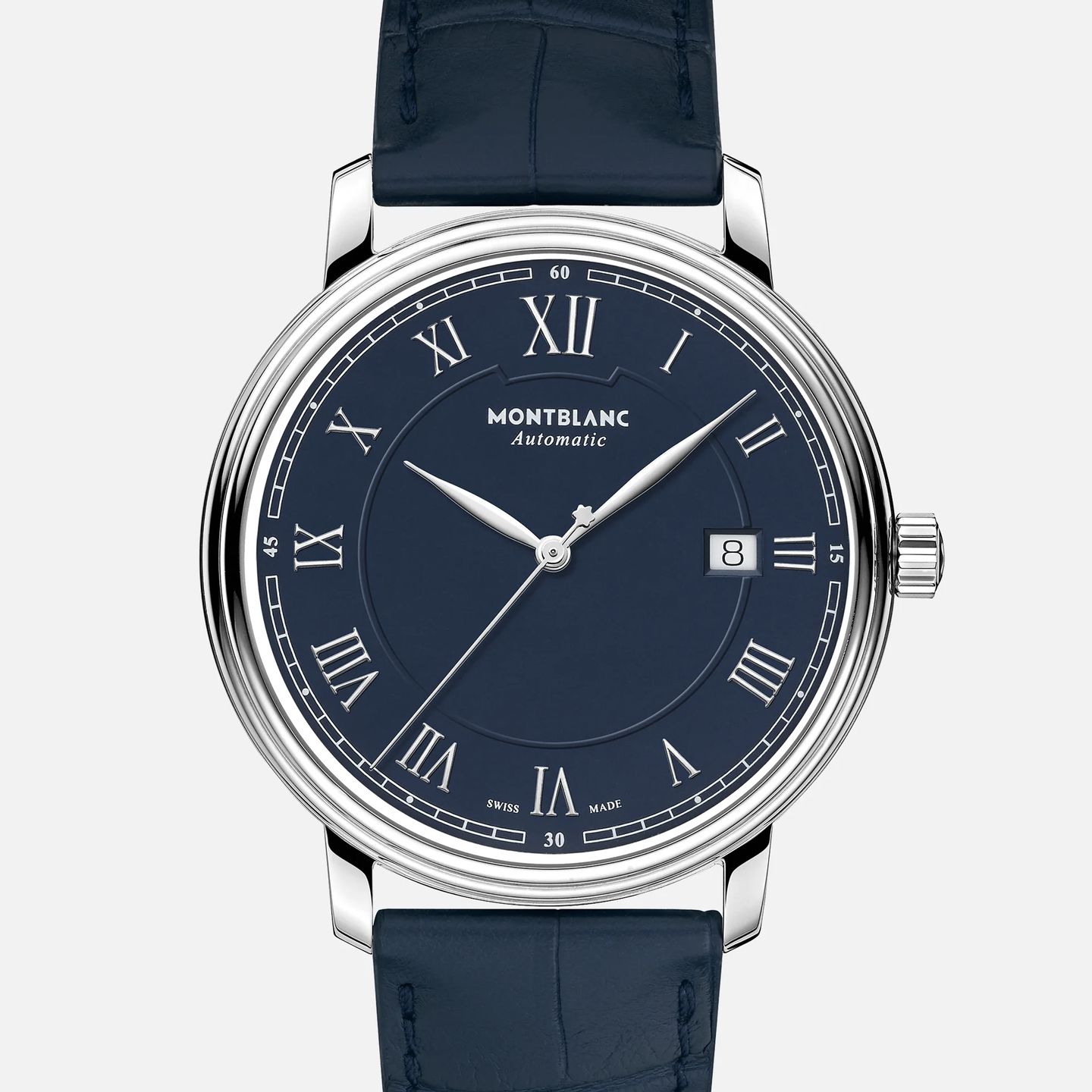 Montblanc Tradition 117829 (2023) - Blue dial 40 mm Steel case (1/3)