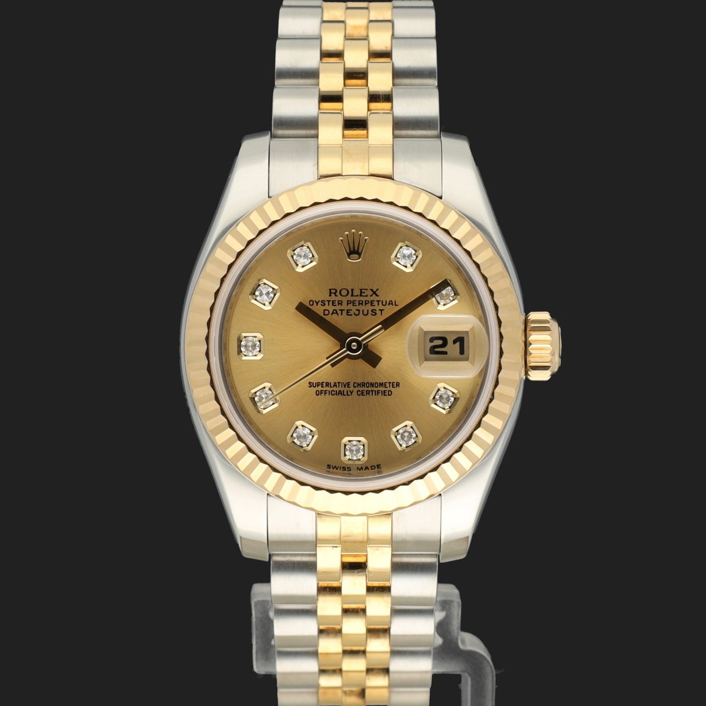 Rolex Lady-Datejust 179173 (2010) - 26 mm Gold/Steel case (2/8)