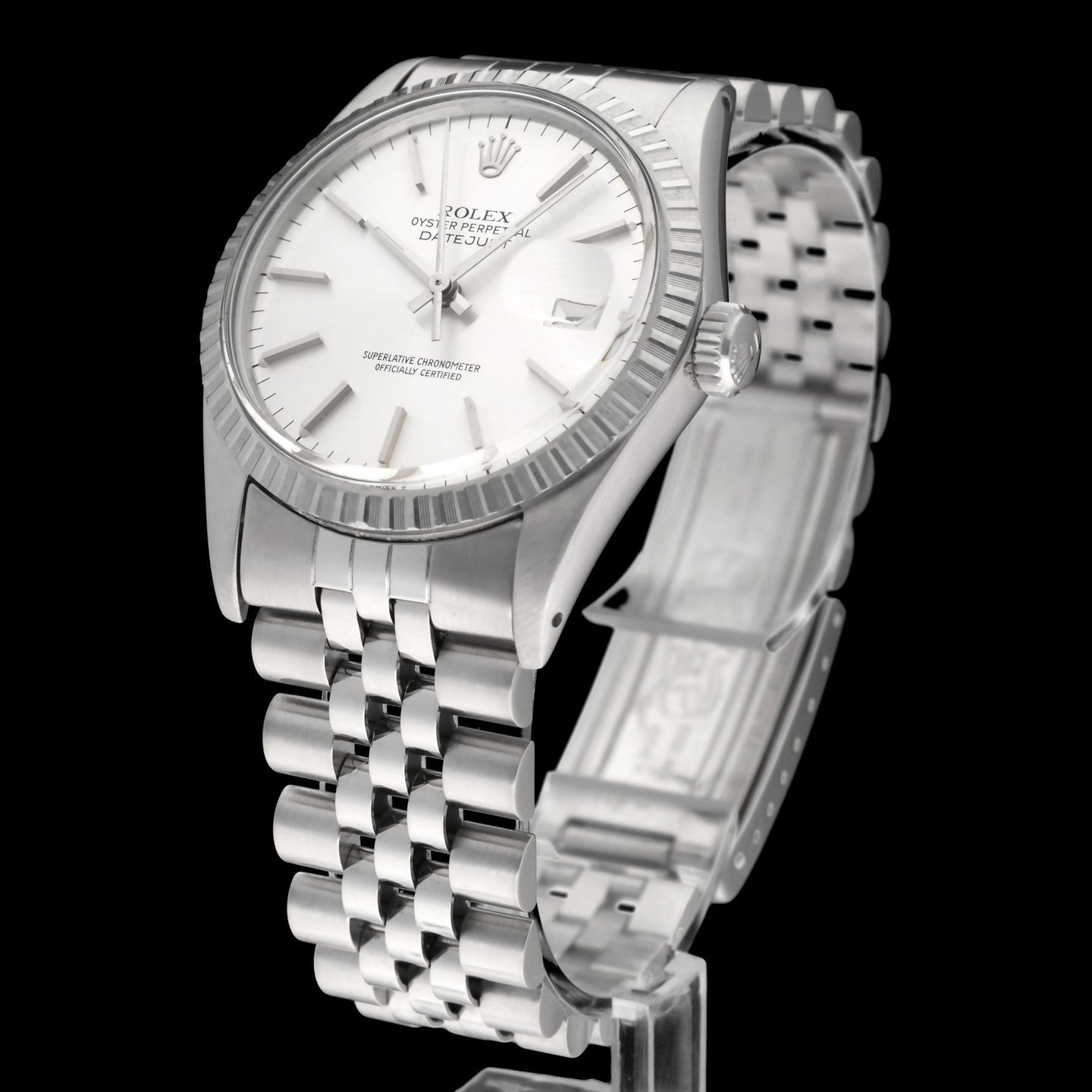 Rolex Datejust 36 16030 (1984) - Silver dial 36 mm Steel case (5/8)