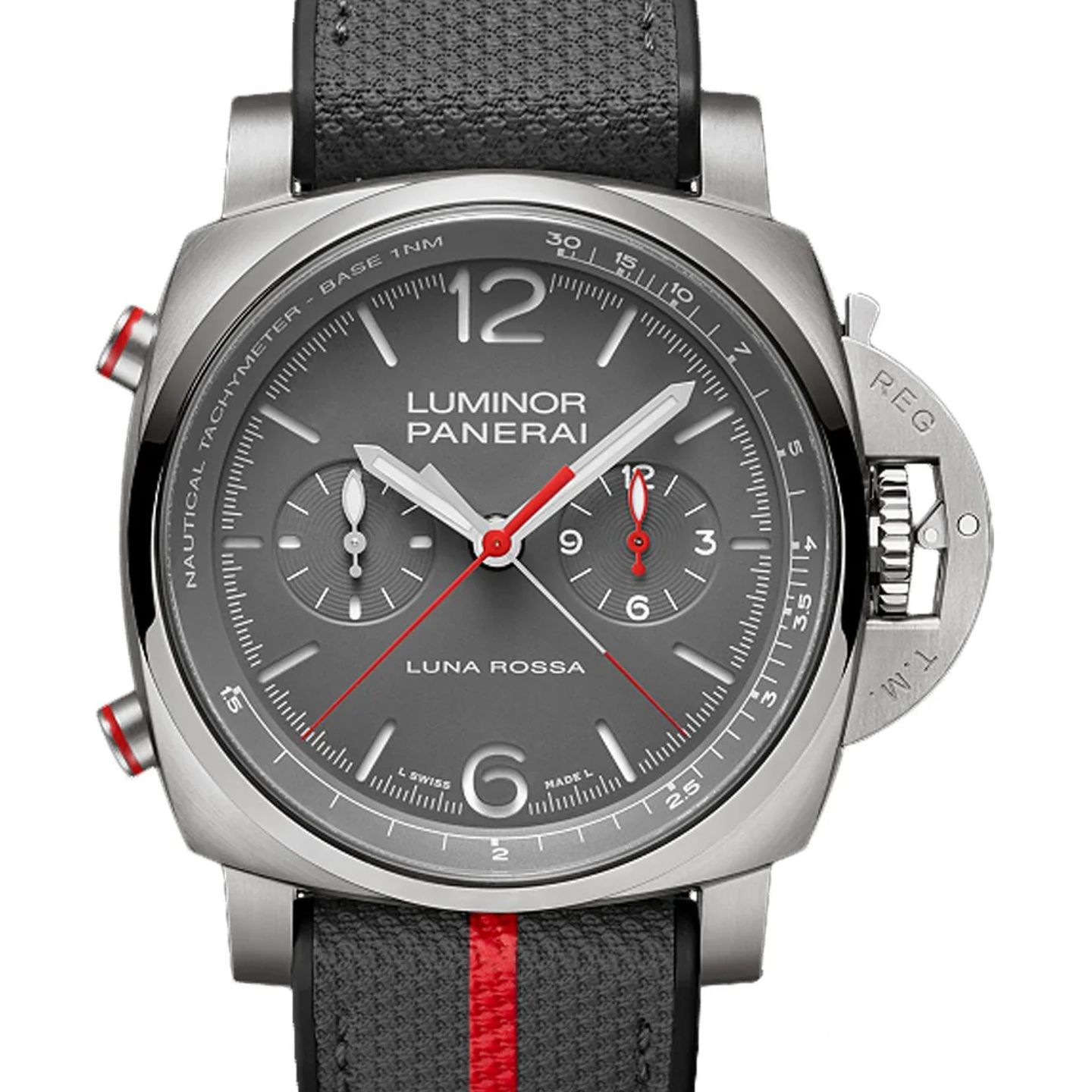 Panerai Luminor 1950 PAM01654 (2026) - Grey dial 44 mm Titanium case (1/1)