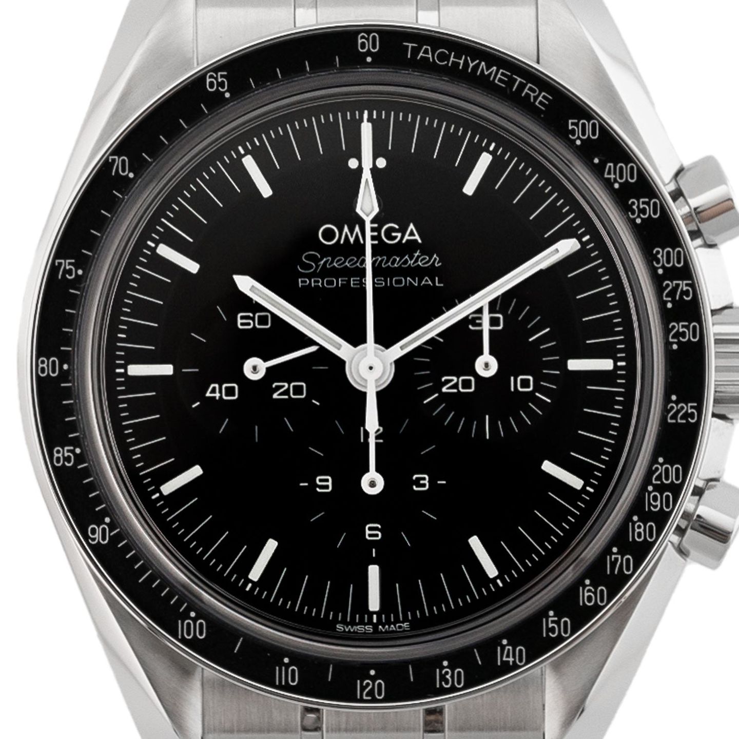 Omega Speedmaster Professional Moonwatch 310.30.42.50.01.002 (2021) - Black dial 42 mm Steel case (2/6)