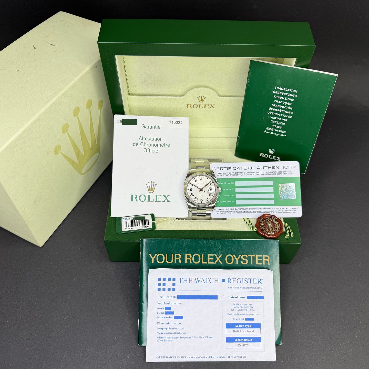 Rolex Oyster Perpetual Date 115234 - (4/8)