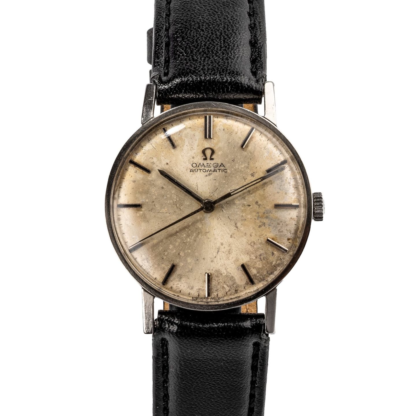 Omega Seamaster 161.002 (1963) - Silver dial 33 mm Steel case (1/8)