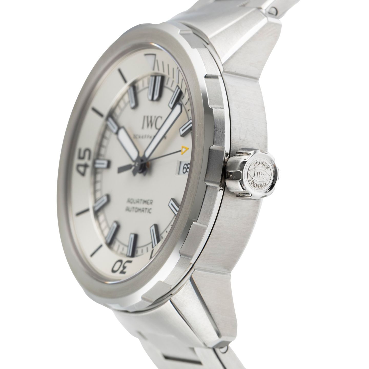 IWC Aquatimer Automatic IW329004 (Unknown (random serial)) - Silver dial 42 mm Steel case (6/8)