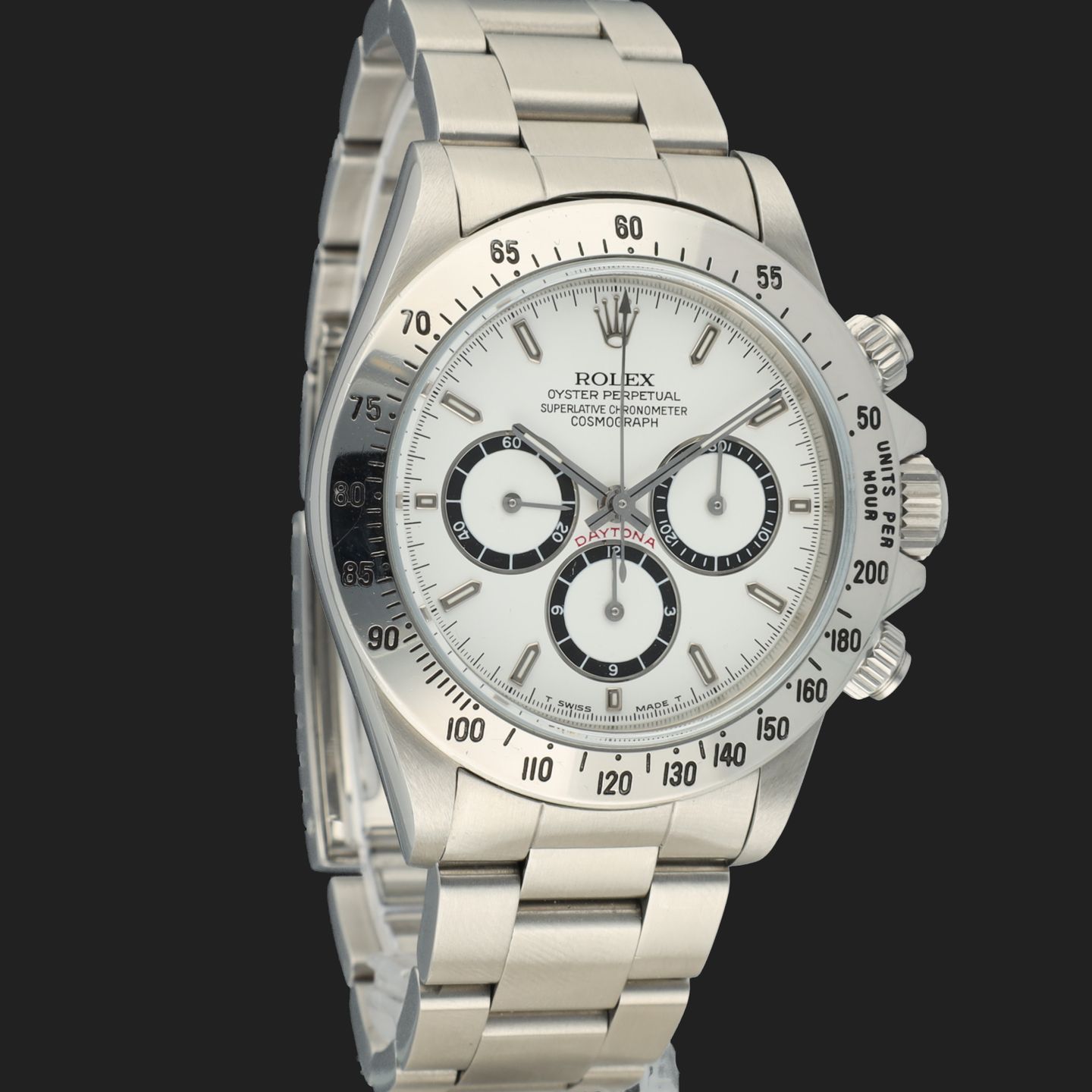 Rolex Daytona 16520 (1989) - White dial 40 mm Steel case (4/8)