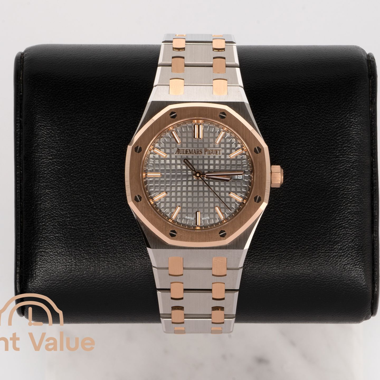 Audemars Piguet Royal Oak Selfwinding 77450SR.OO.1361SR.03 (2026) - Grijs wijzerplaat 34mm Goud/Staal (1/1)