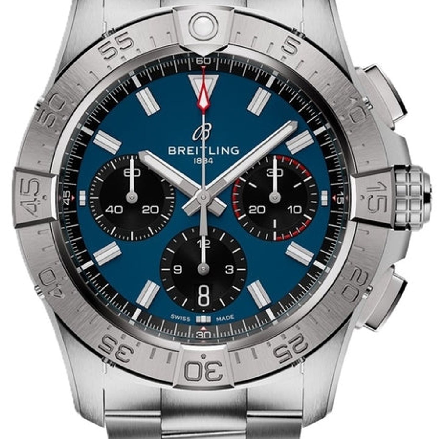 Breitling Avenger AB0146101C1A1 (2026) - Blue dial 42 mm Steel case (1/1)