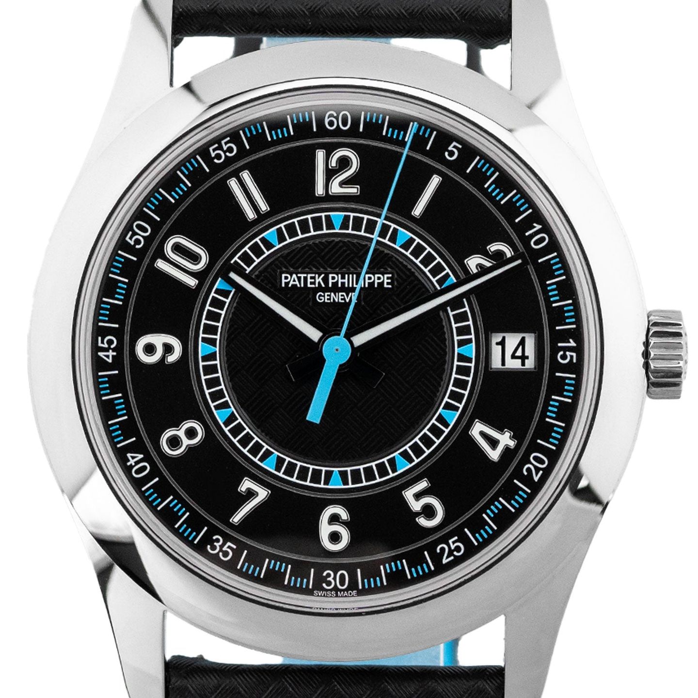 Patek Philippe Calatrava 6007G-011 (2024) - Zwart wijzerplaat 40mm Witgoud (2/5)