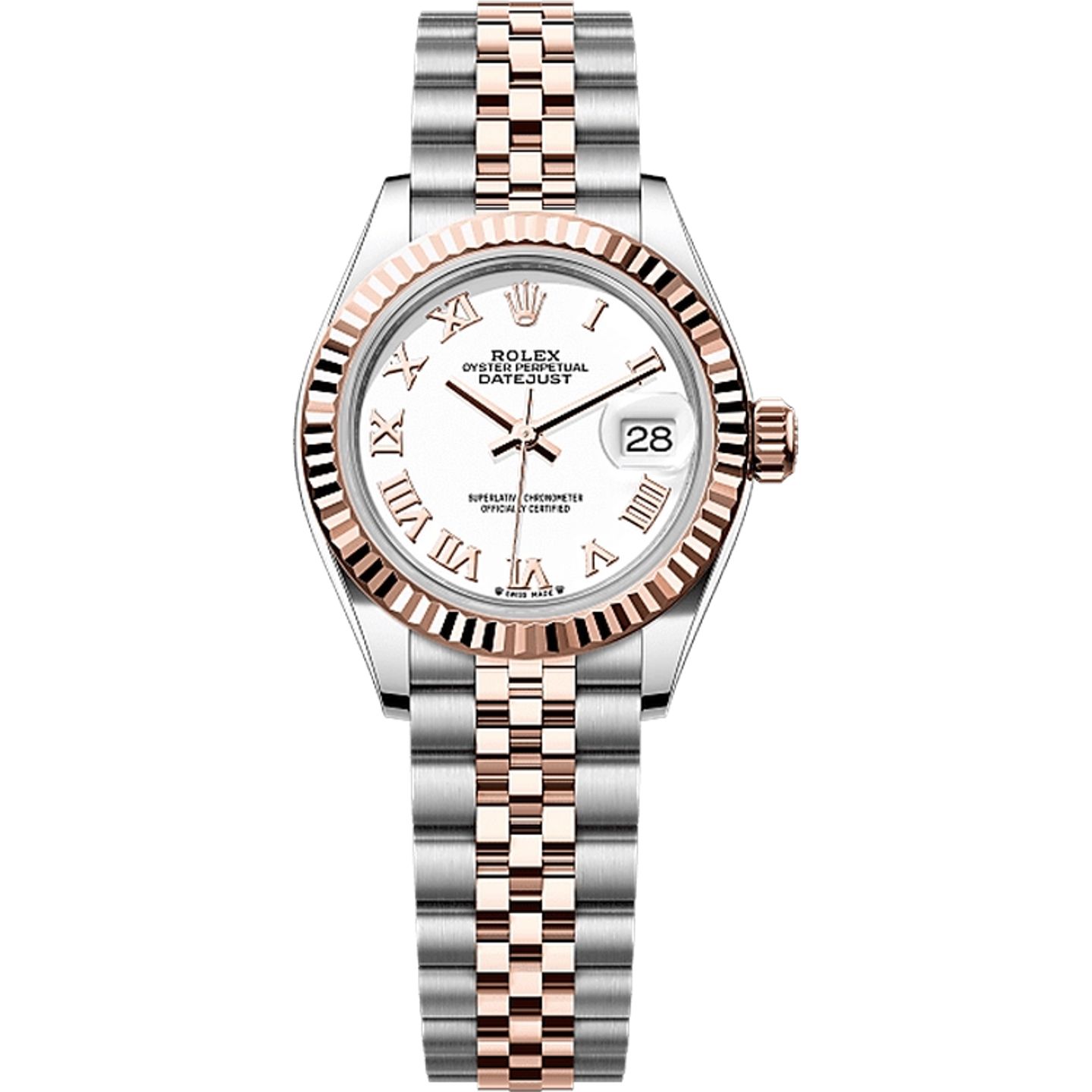 Rolex Lady-Datejust 279171 (2025) - White dial 28 mm Steel case (1/1)