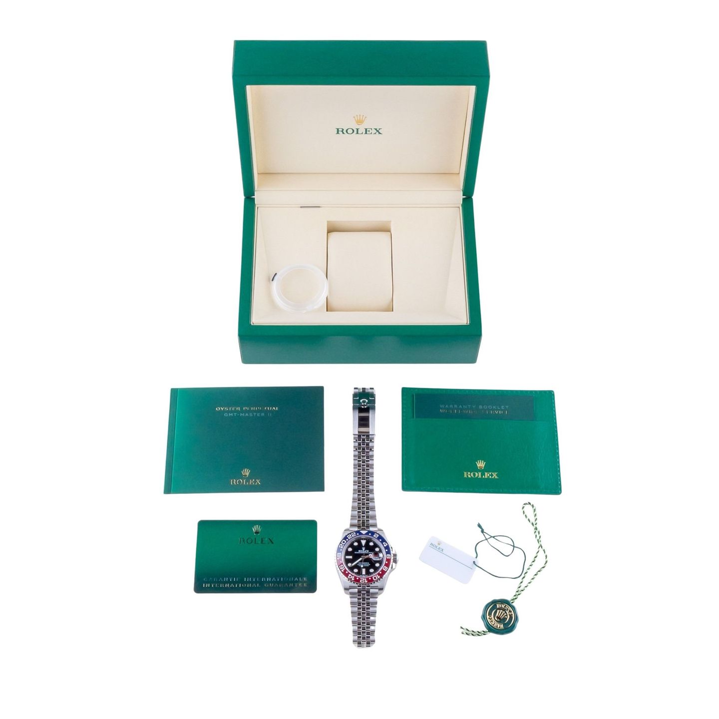 Rolex GMT-Master II 126710BLRO (2025) - Zwart wijzerplaat 40mm Staal (8/8)