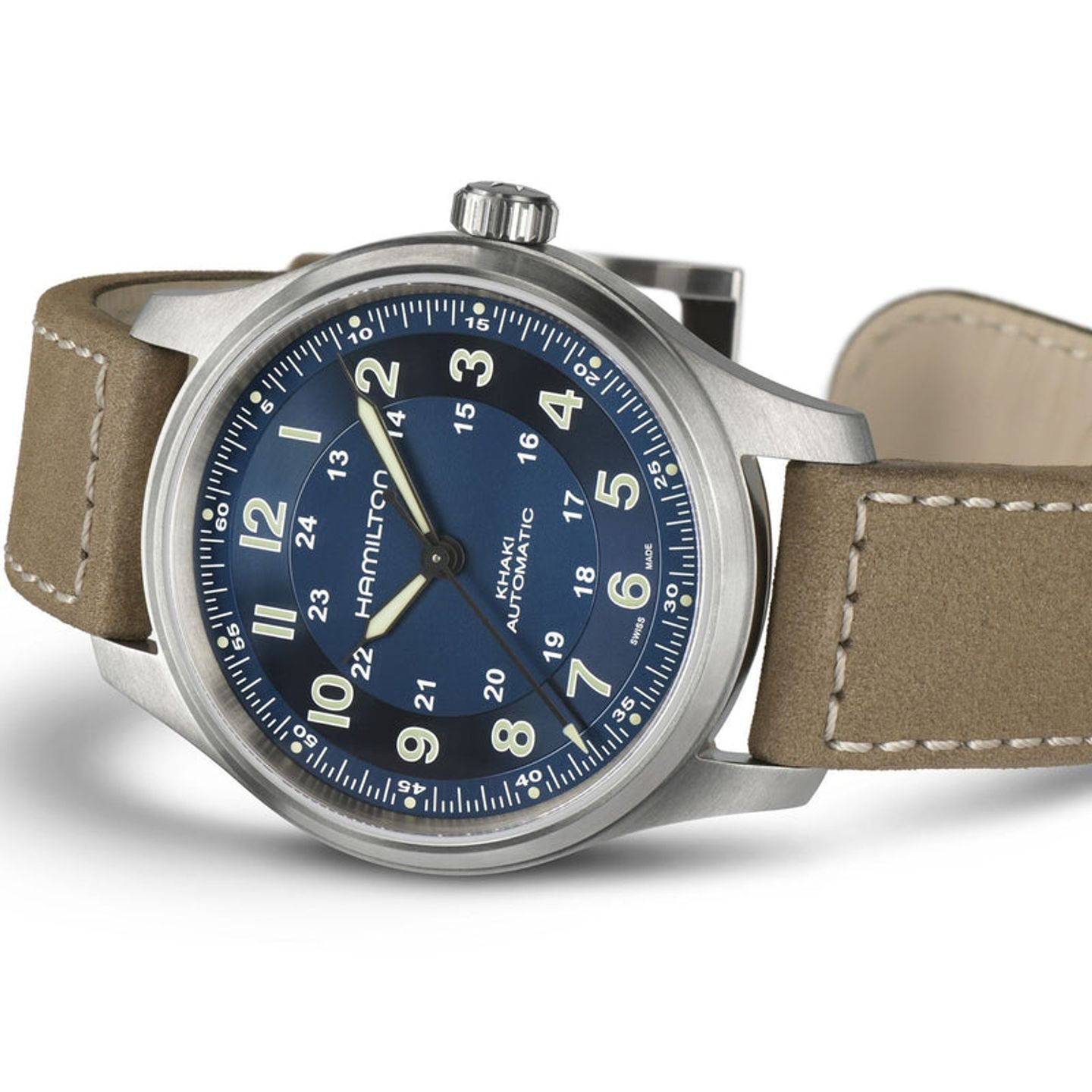 Hamilton Khaki Field Titanium H70545540 - (5/6)