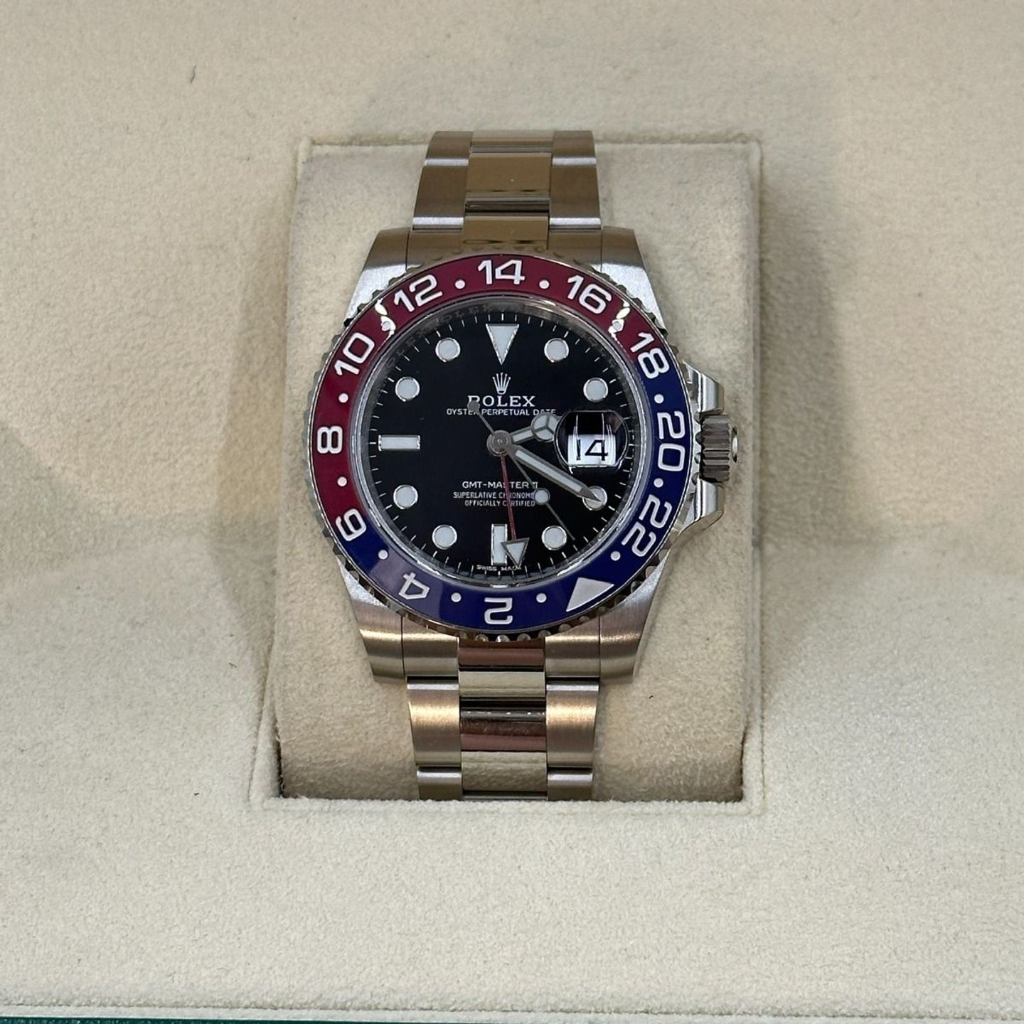 Rolex GMT-Master II 116719BLRO (2021) - Zwart wijzerplaat 40mm Witgoud (5/8)