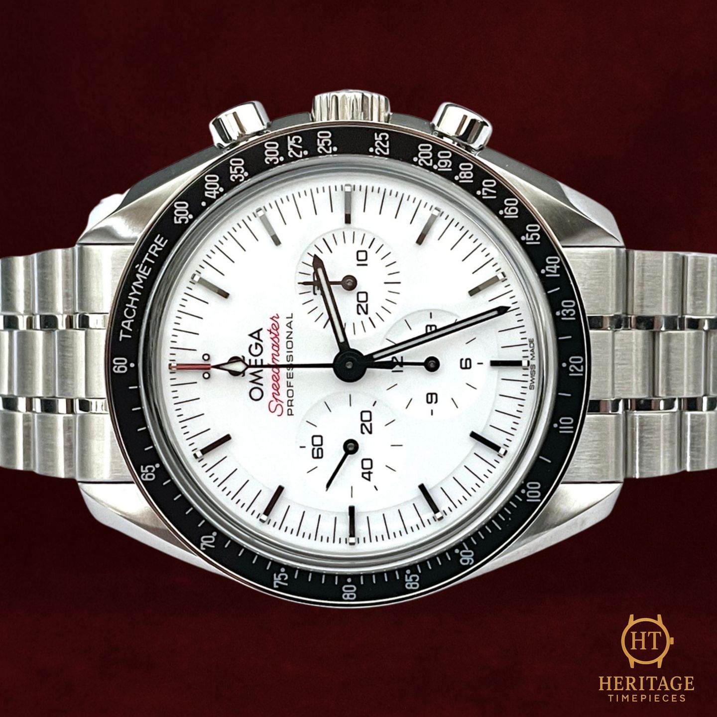 Omega Speedmaster Professional Moonwatch 310.30.42.50.04.001 (2026) - White dial 42 mm Steel case (3/6)