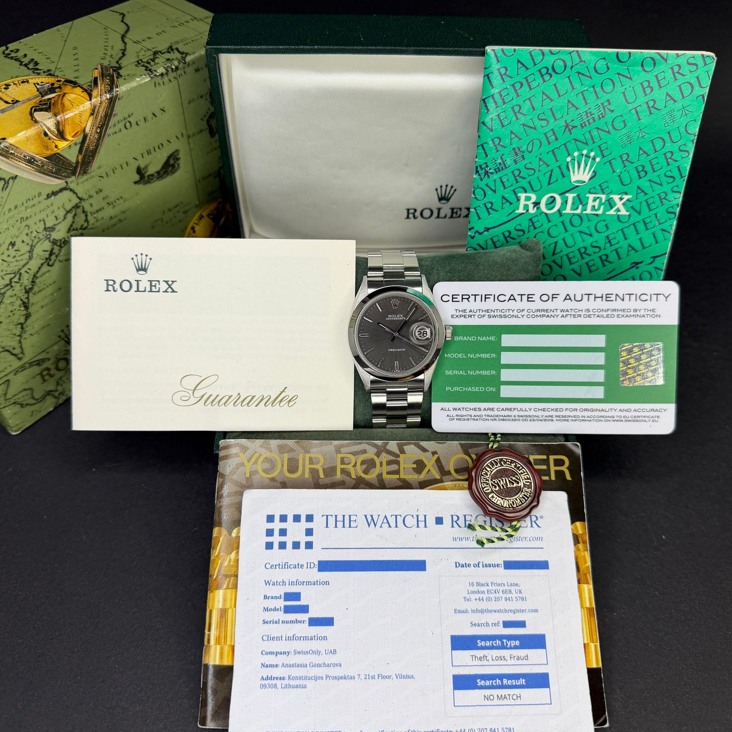 Rolex Oyster Precision 6694 - (3/7)
