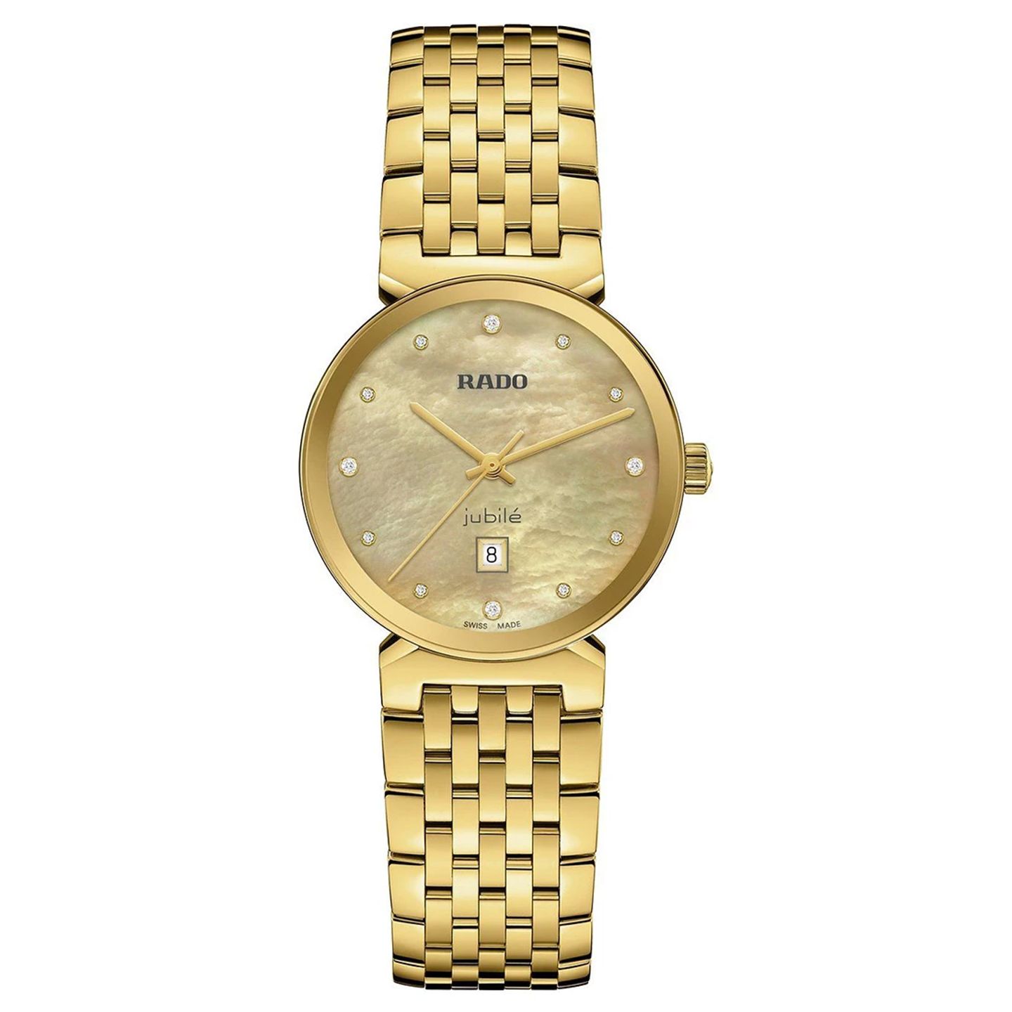 Rado Florence R48915903 (2024) - Gold dial 30 mm Steel case (3/3)