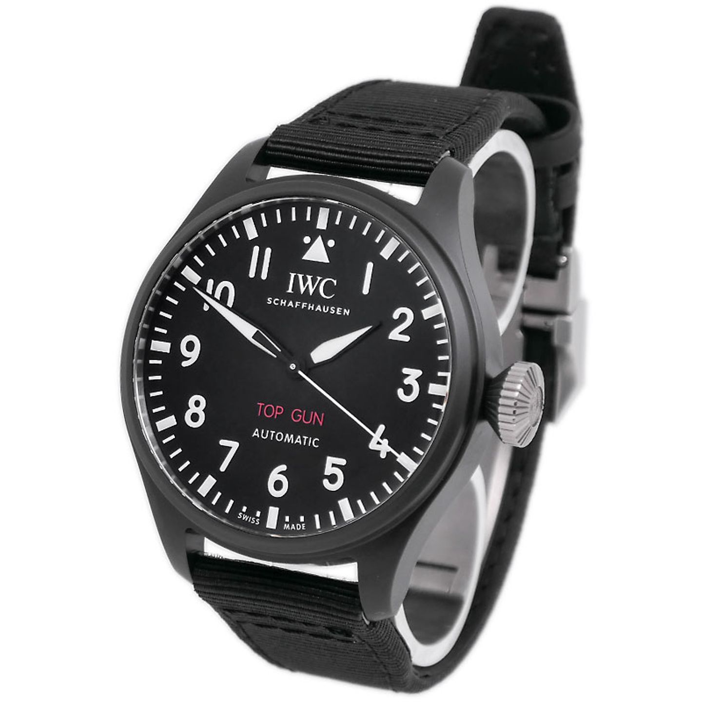 IWC Big Pilot Top Gun IW329801 (2022) - Black dial 44 mm Ceramic case (4/12)