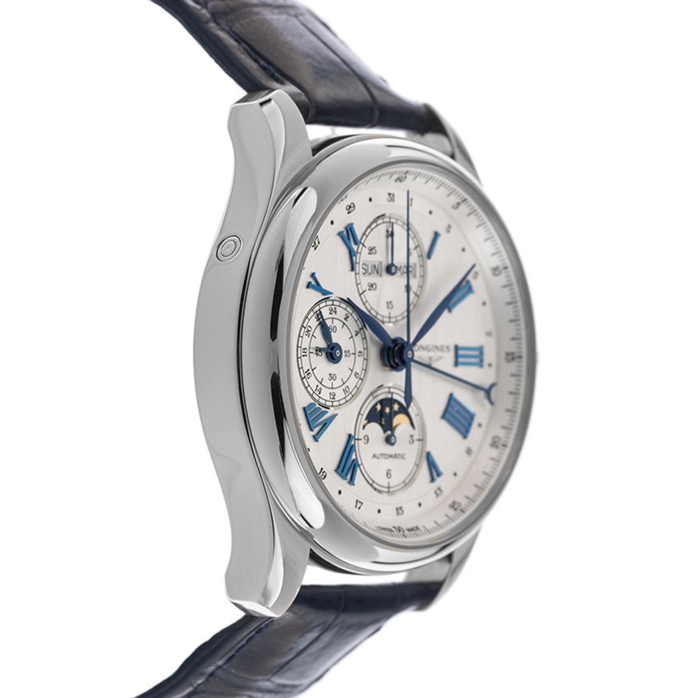 Longines Master Collection L2.773.4.71.2 (2025) - Zilver wijzerplaat 42mm Staal (5/7)