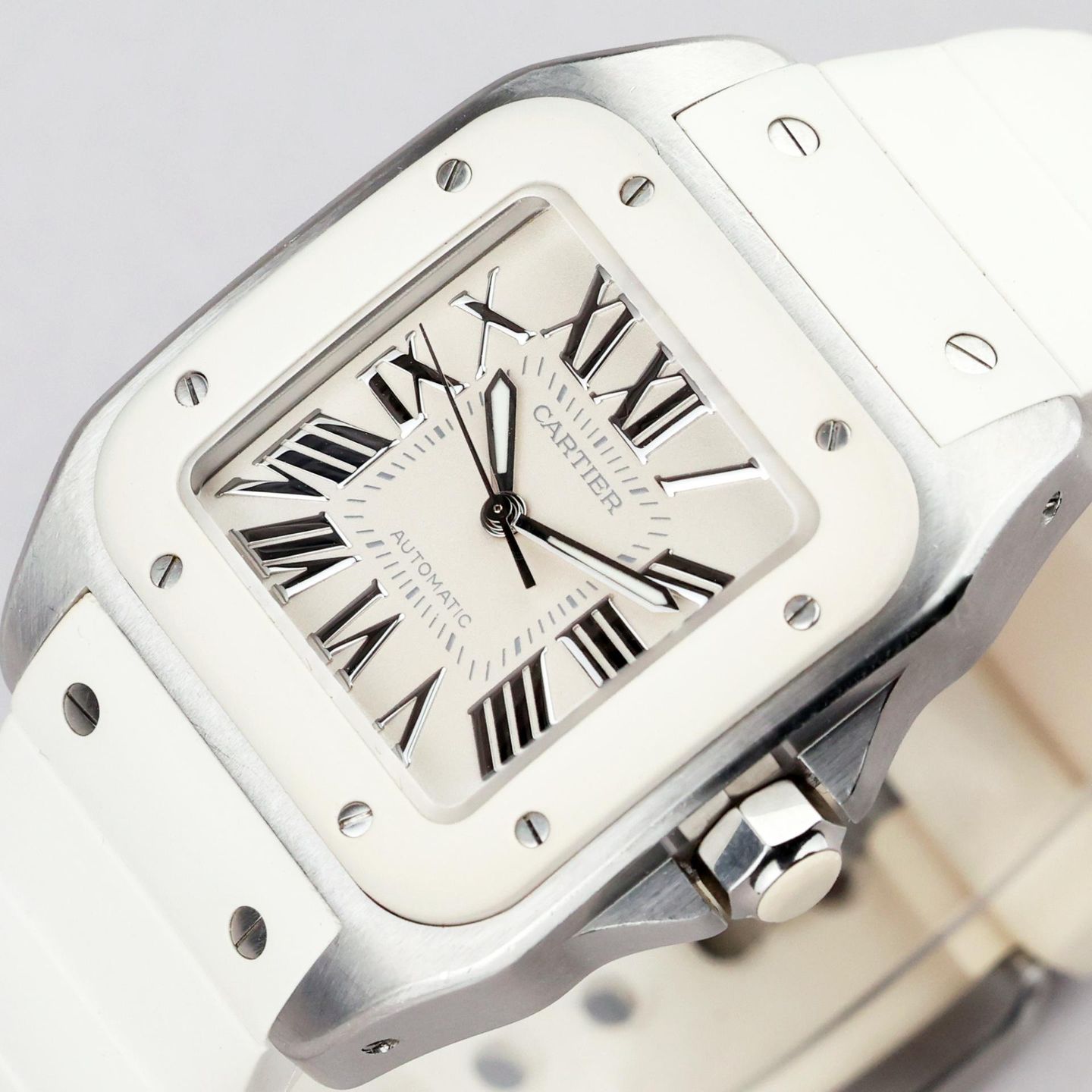 Cartier Santos 100 2878 (2008) - 33mm (5/8)