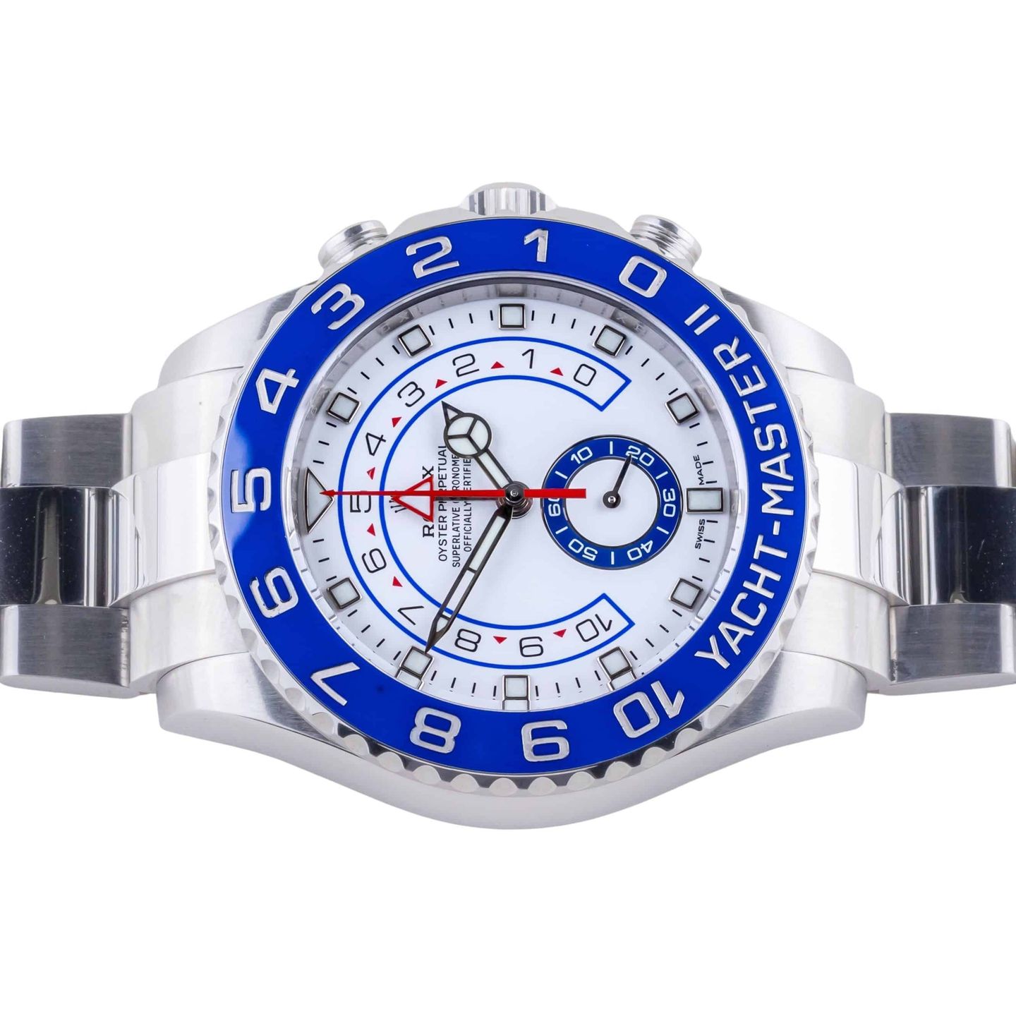 Rolex Yacht-Master II 116680 (2018) - Wit wijzerplaat 44mm Staal (5/8)