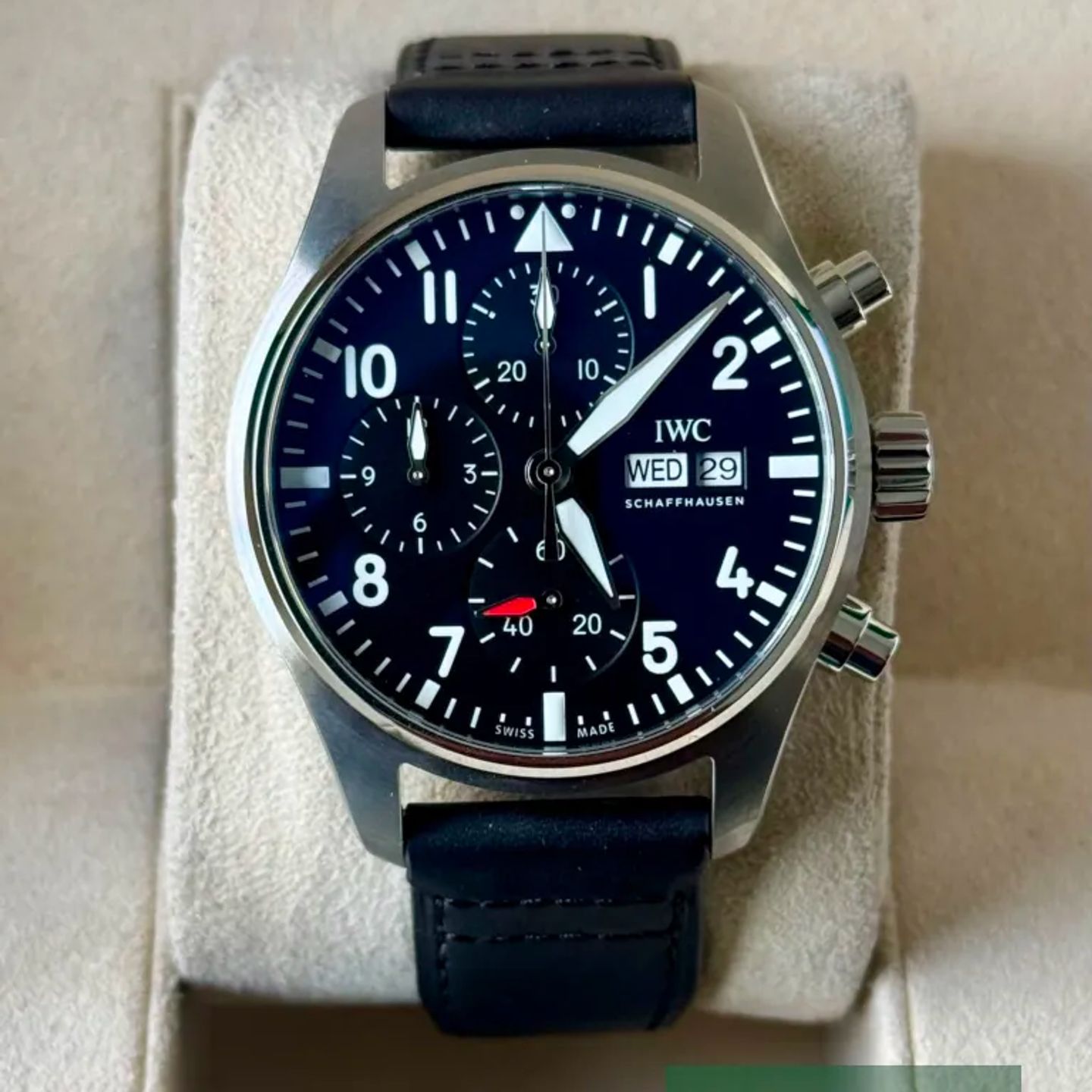 IWC Pilot Chronograph IW388111 (2023) - 41mm Staal (2/7)