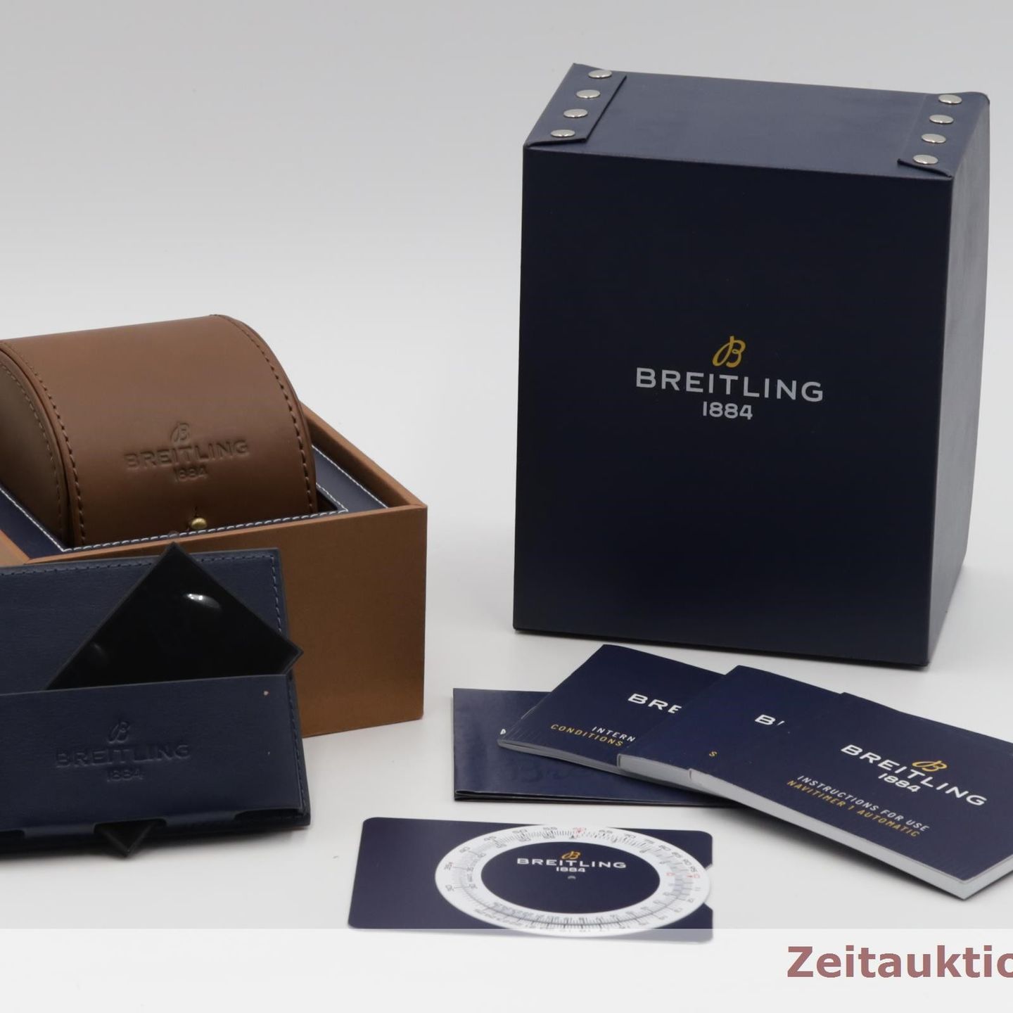Breitling Navitimer U17326121M1P1 (Onbekend (willekeurig serienummer)) - Grijs wijzerplaat 41mm Staal (8/8)
