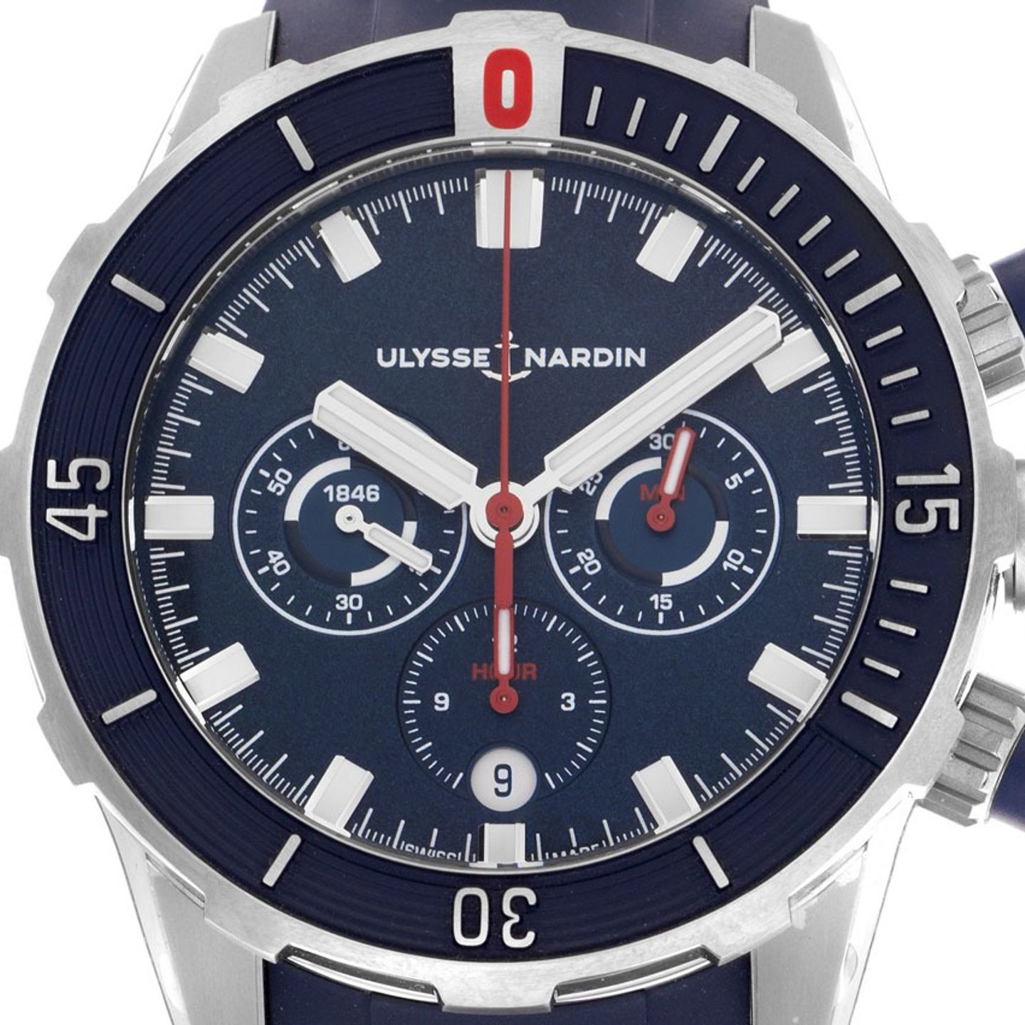 Ulysse Nardin Diver Chronograph 1503-170-3/93 - (1/7)