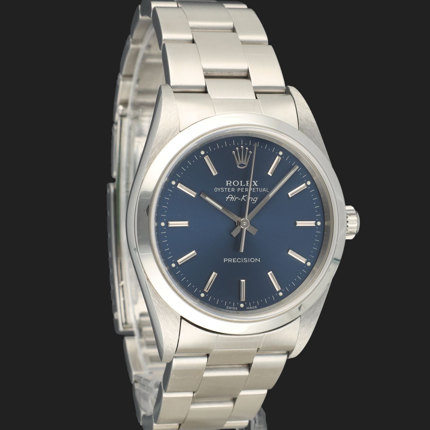 Rolex Air-King 14000 (2001) - 34mm Staal (4/8)