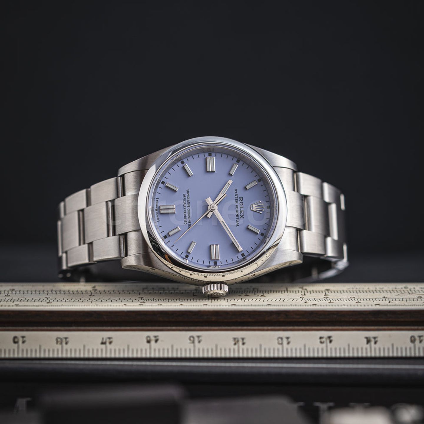 Rolex Oyster Perpetual 36 126000 (2025) - Paars wijzerplaat 36mm Staal (1/8)