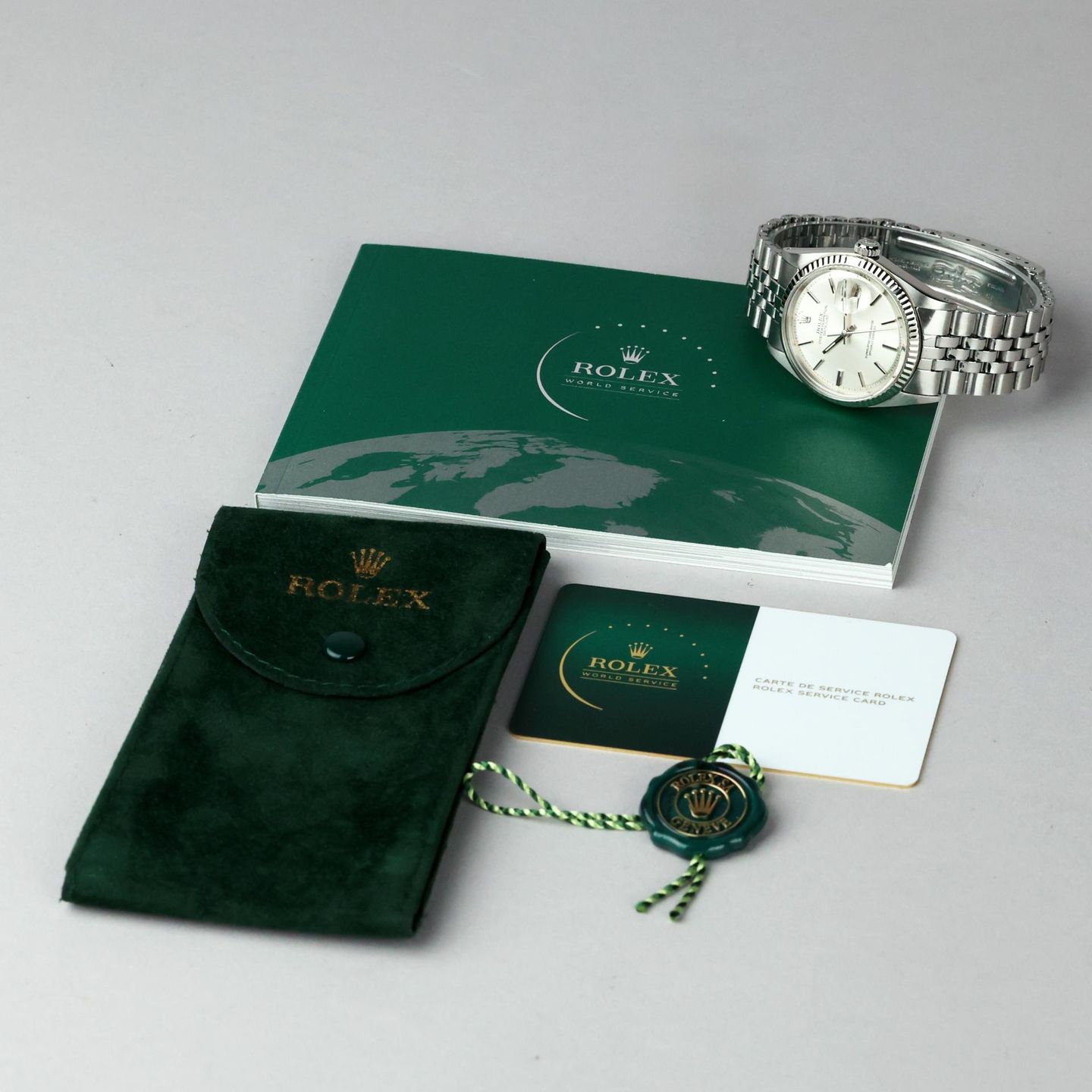 Rolex Datejust 36 16014 (1971) - Silver dial 36 mm Steel case (8/8)