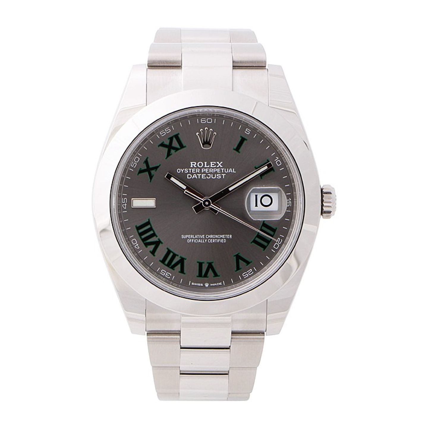 Rolex Datejust 41 126300 (2023) - Grey dial 41 mm Steel case (1/4)