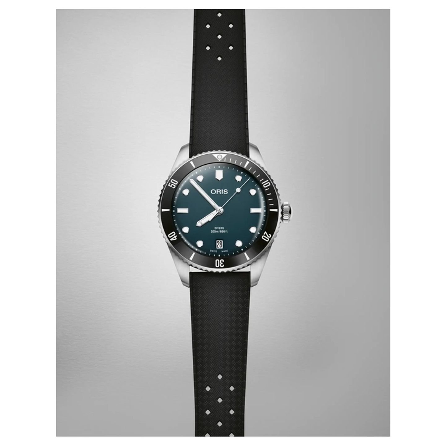 Oris Divers 01 733 7795 4054-Set (2026) - Zwart wijzerplaat 39mm Staal (1/1)