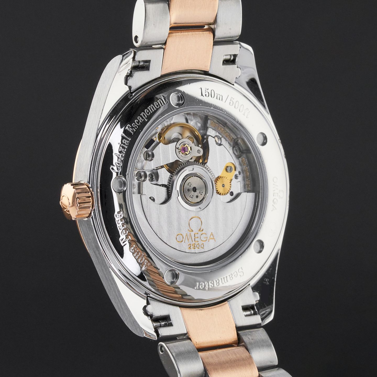 Omega Seamaster Aqua Terra 2303.30 (2010) - Wit wijzerplaat 39mm Goud/Staal (7/8)