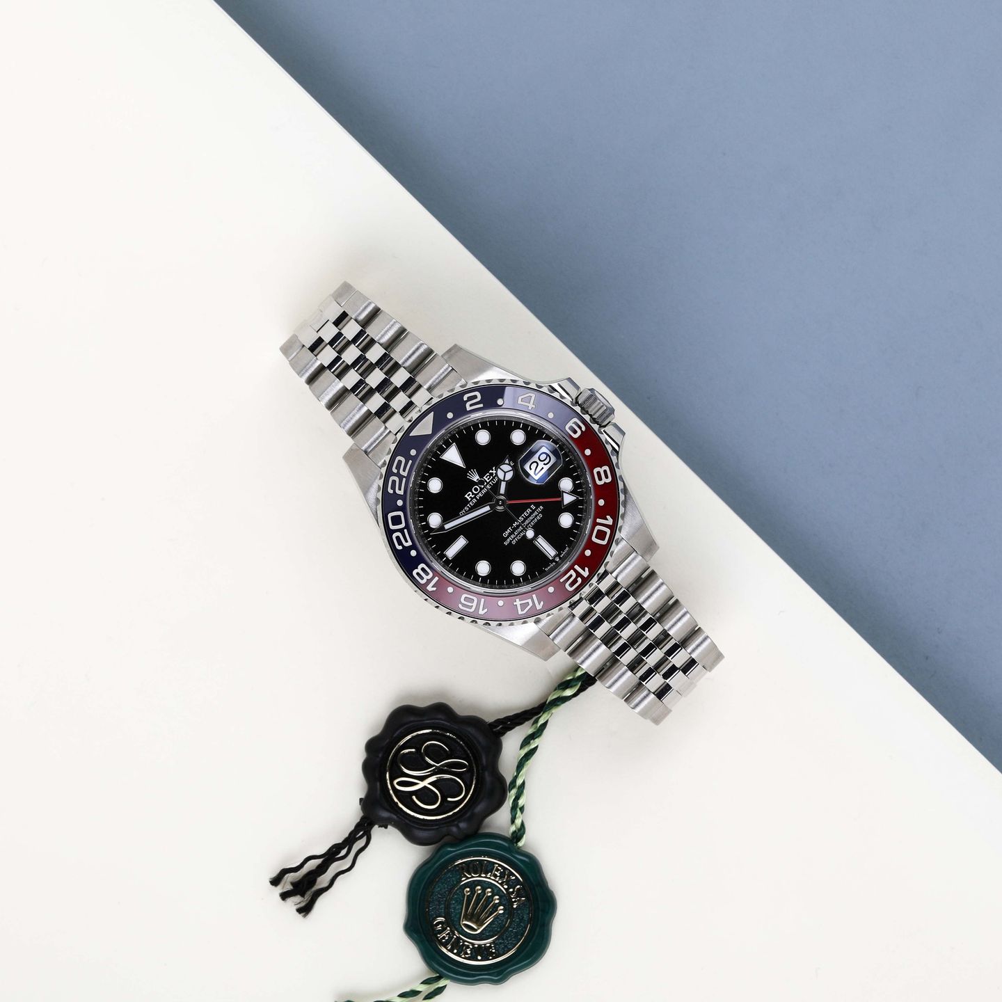 Rolex GMT-Master II 126710BLRO (2019) - Zwart wijzerplaat 40mm Staal (1/7)