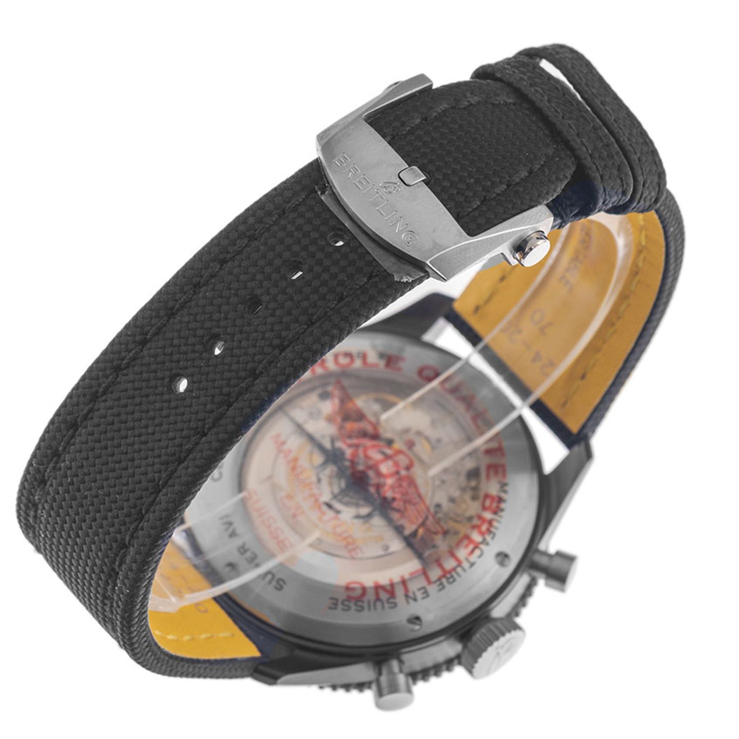 Breitling Super Avi SB04451A1B1X1 (2024) - Black dial 46 mm Ceramic case (7/7)