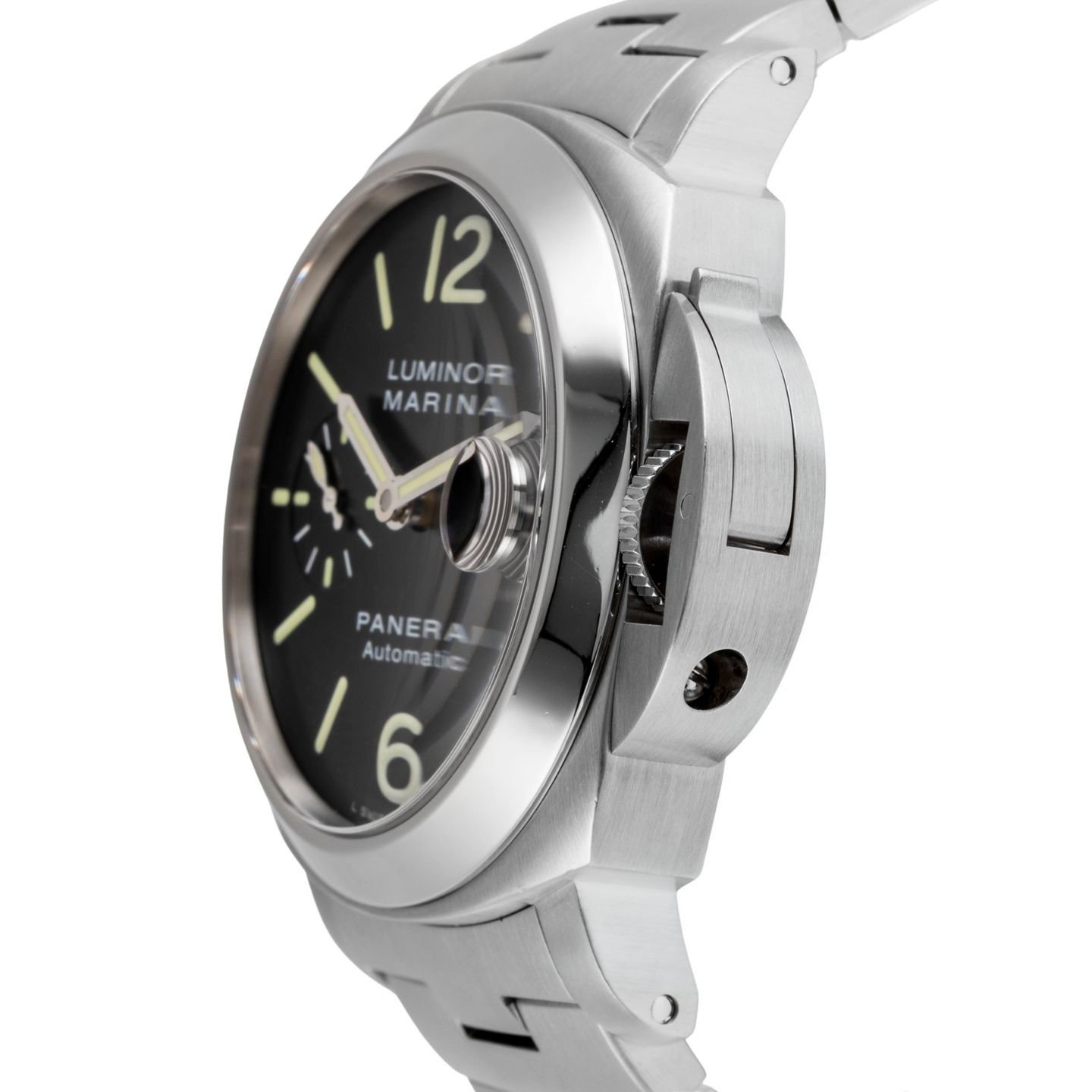Panerai Luminor Marina Automatic PAM00299 (2010) - Black dial 44 mm Steel case (6/8)