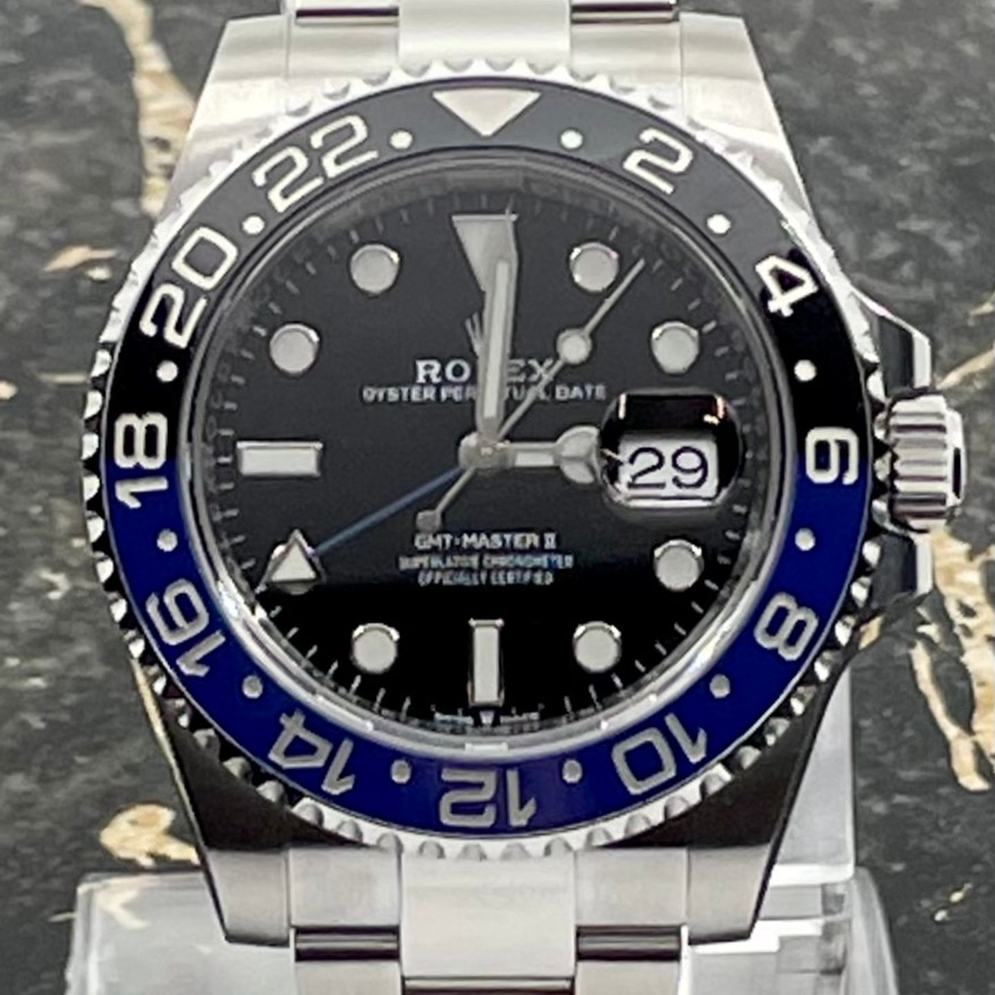 Rolex GMT-Master II 126710BLNR (2025) - Zwart wijzerplaat 40mm Staal (2/8)