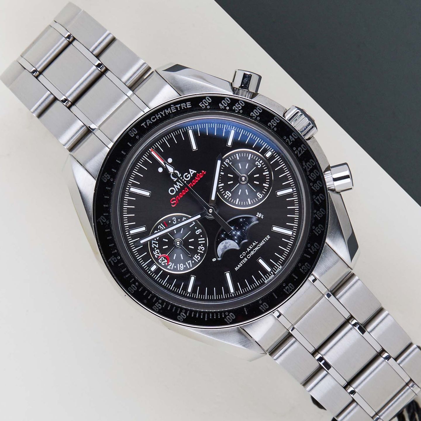 Omega Speedmaster Moonphase 304.30.44.52.01.001 - (1/8)