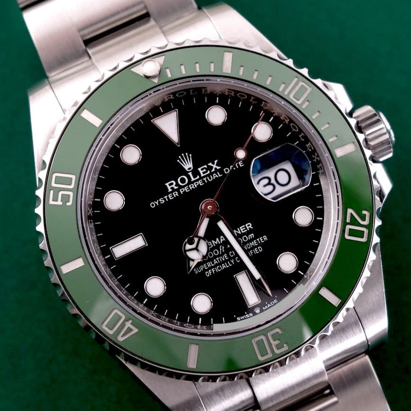 Rolex Submariner Date 126610LV (2025) - Black dial 41 mm Steel case (1/8)