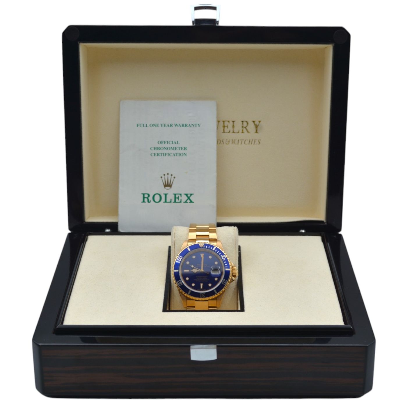 Rolex Submariner Date 16618 BLUE TRITIUM - (2/8)