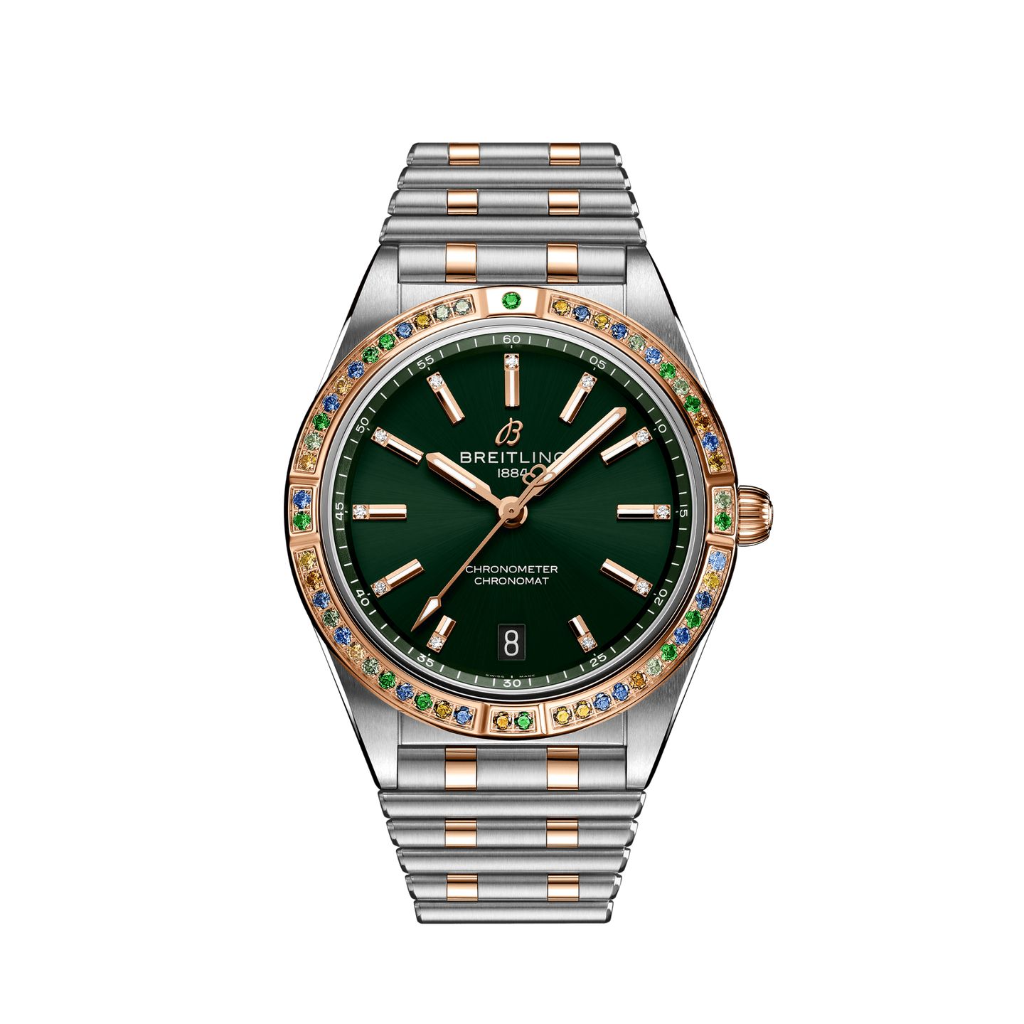 Breitling Chronomat 36 U10380611L1U1 (2024) - Groen wijzerplaat 36mm Staal (1/1)