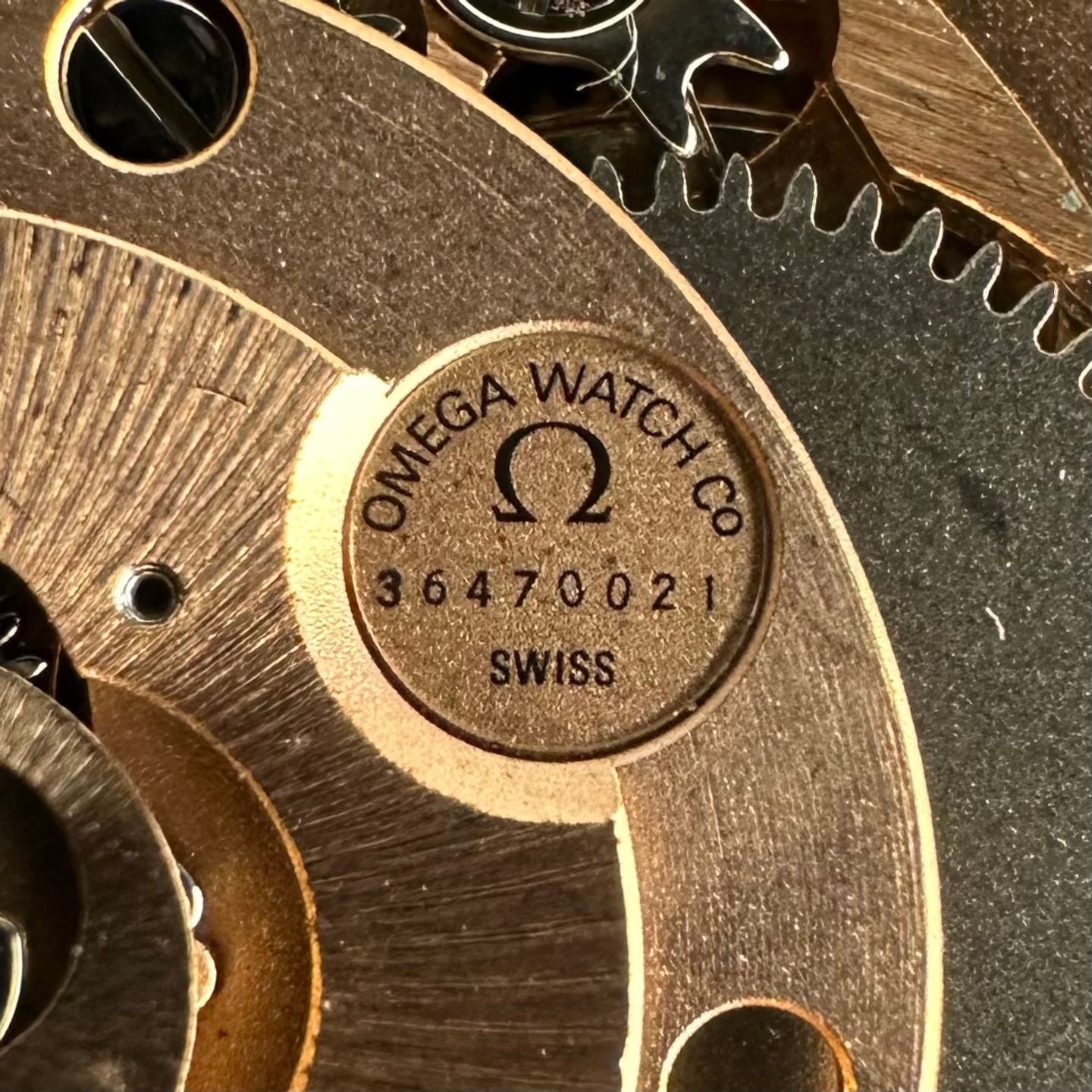 Omega Genève 166.0098 (1973) - White dial 35 mm Gold/Steel case (4/8)