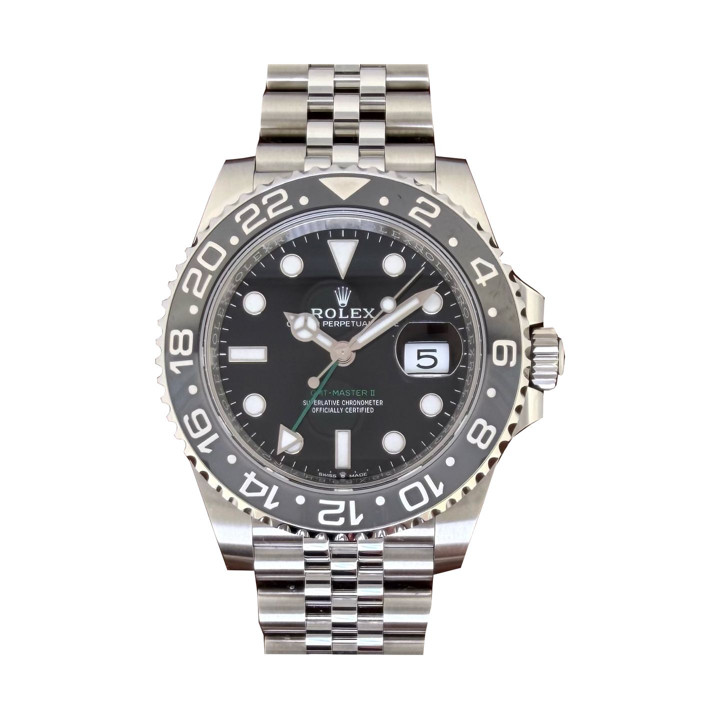 Rolex GMT-Master II 126710GRNR (2026) - Black dial 40 mm Steel case (1/1)
