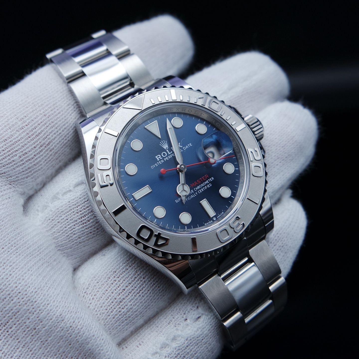 Rolex Yacht-Master 40 126622 (2024) - Blue dial 40 mm Steel case (2/6)