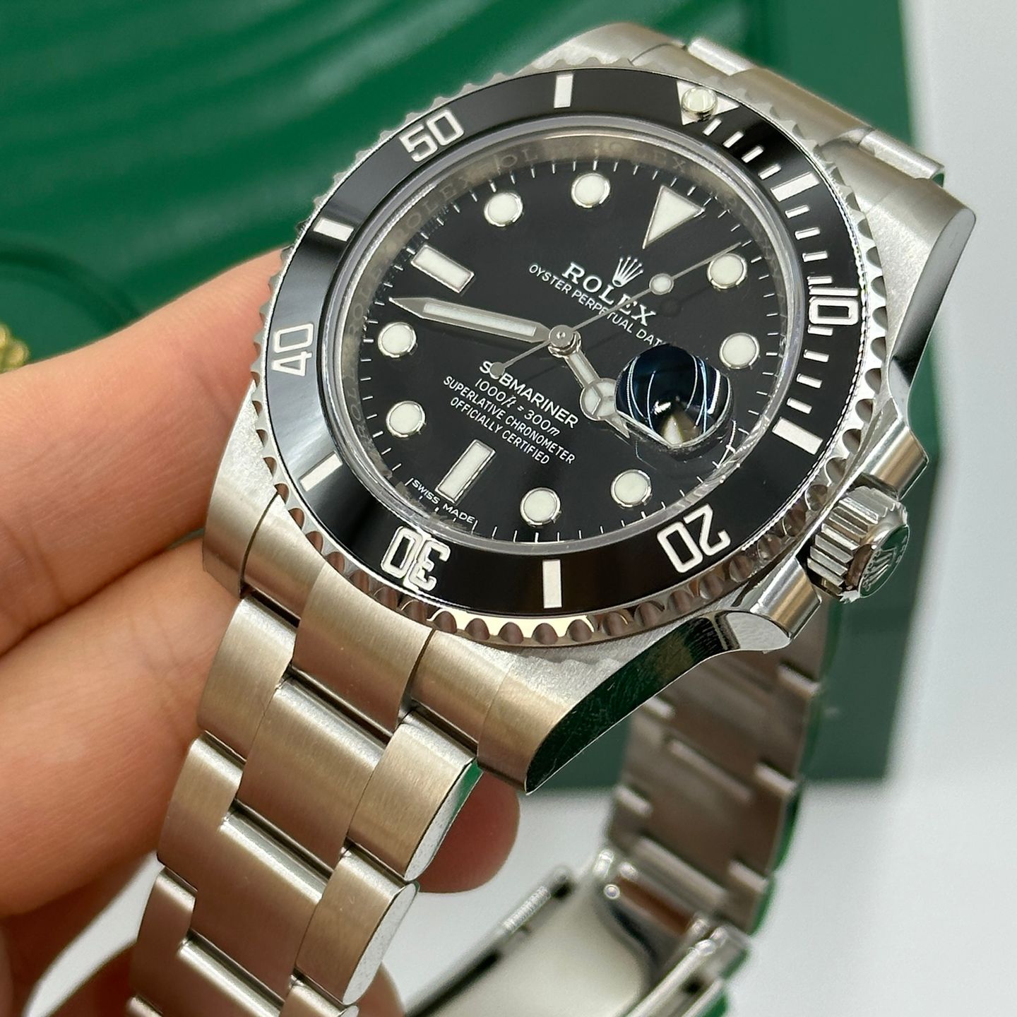 Rolex Submariner Date 116610LN (2020) - Zwart wijzerplaat 40mm Staal (8/8)