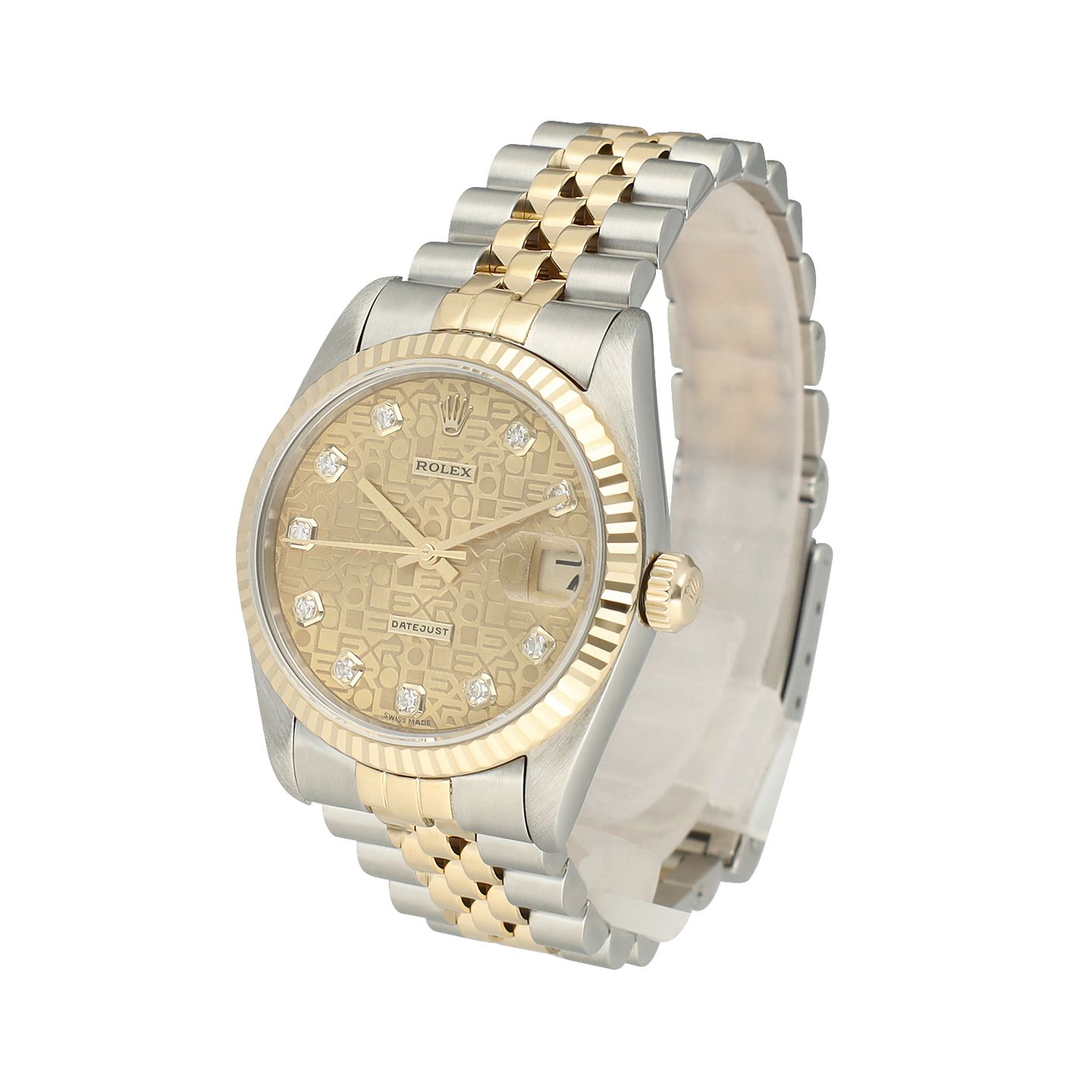 Rolex Datejust 31 68273 (1995) - Champagne wijzerplaat 31mm Goud/Staal (4/8)