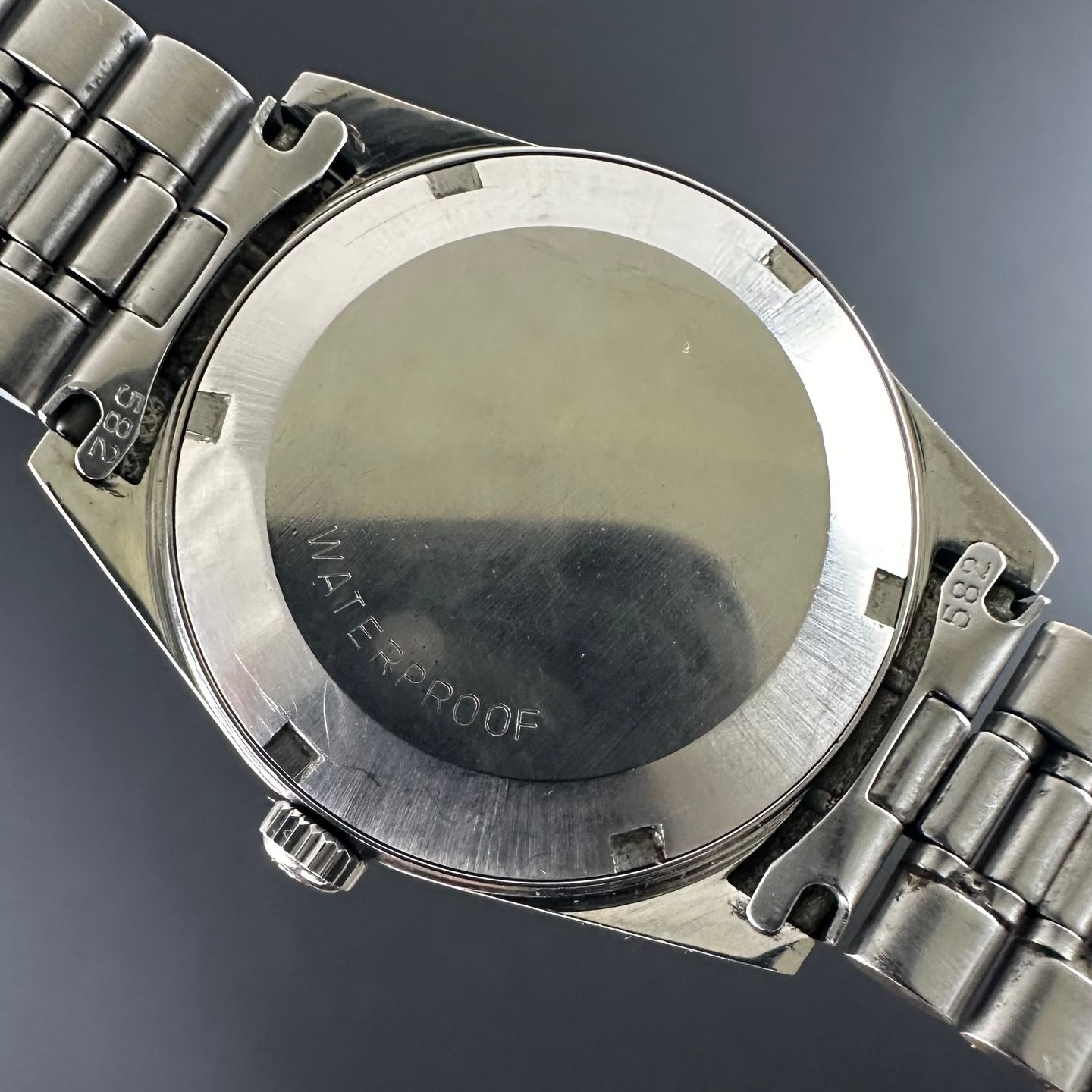 Omega Genève 166.041 (1968) - Silver dial 34 mm Steel case (3/8)