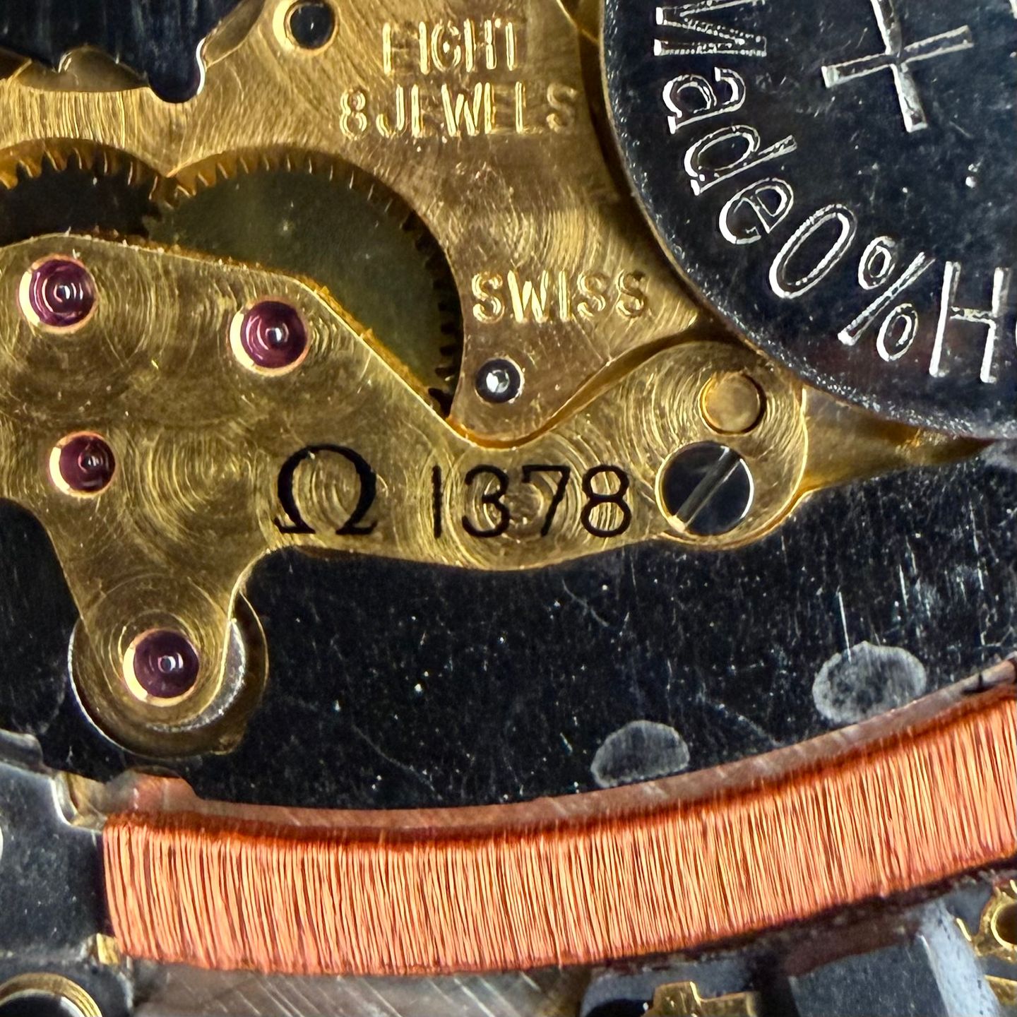 Omega De Ville 195.2378 (1993) - White dial 32 mm Gold/Steel case (4/8)